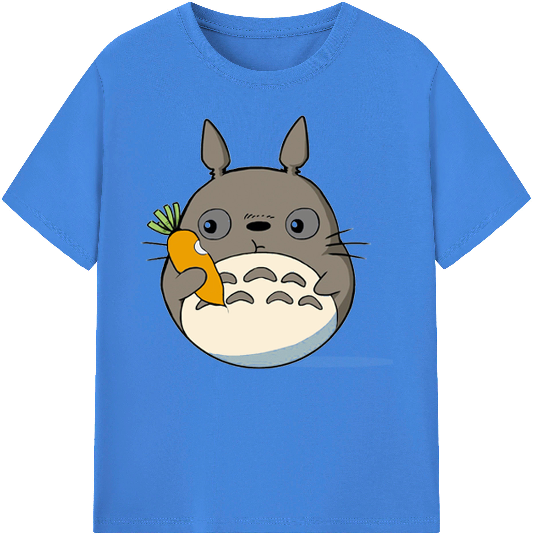 （画像用） となりのトトロ 草壁メイ 草壁サツキ My Neighbor Totoro Satsuki Kusakabe Mei Kusakabe 綿100％ メンズ半袖Tシャツ｜肌触りやわらか＆通気性