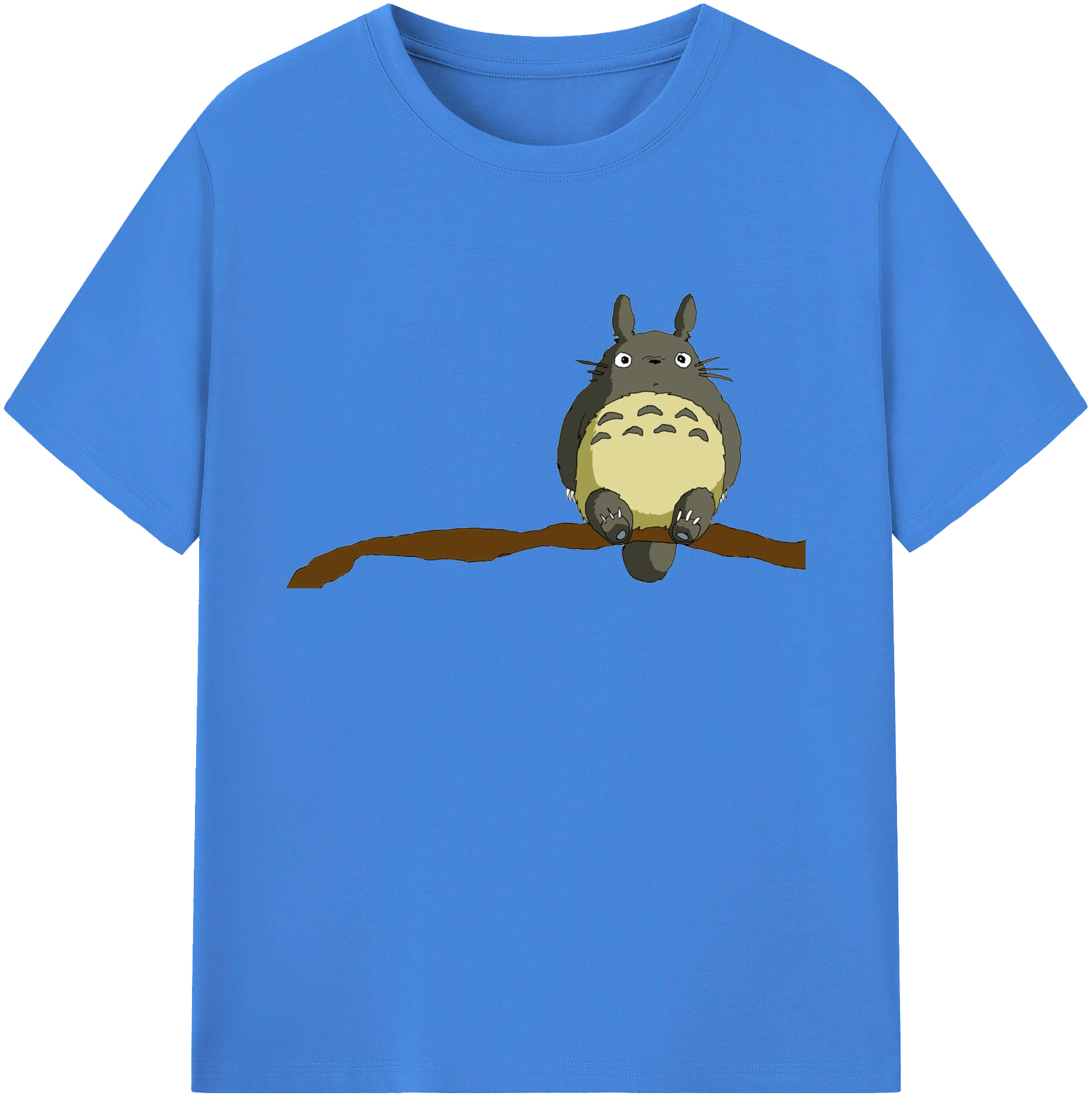 （画像用） となりのトトロ 草壁メイ 草壁サツキ My Neighbor Totoro Satsuki Kusakabe Mei Kusakabe 綿100％ メンズ半袖Tシャツ｜肌触りやわらか＆通気性