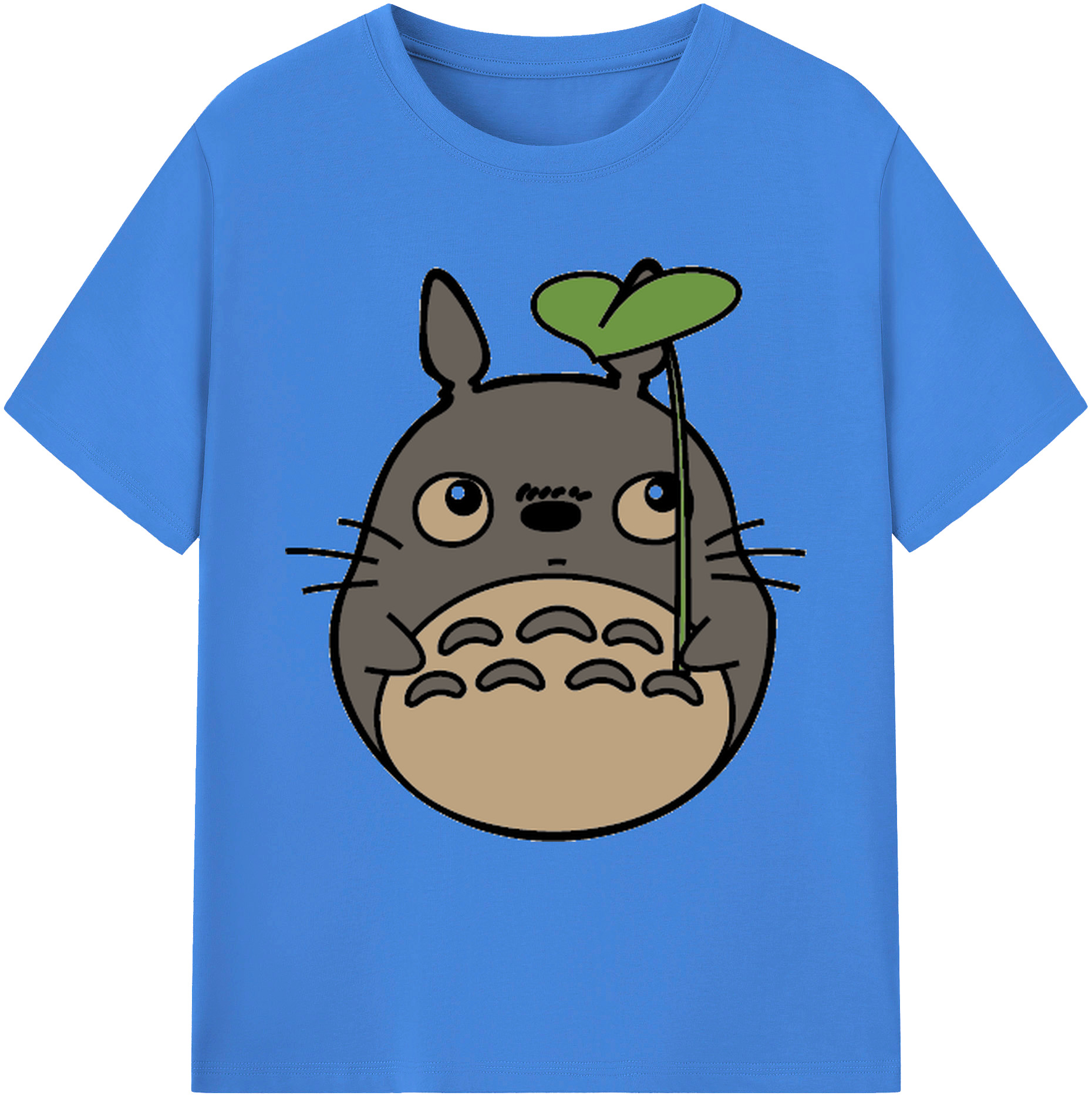 （画像用） となりのトトロ 草壁メイ 草壁サツキ My Neighbor Totoro Satsuki Kusakabe Mei Kusakabe 綿100％ メンズ半袖Tシャツ｜肌触りやわらか＆通気性