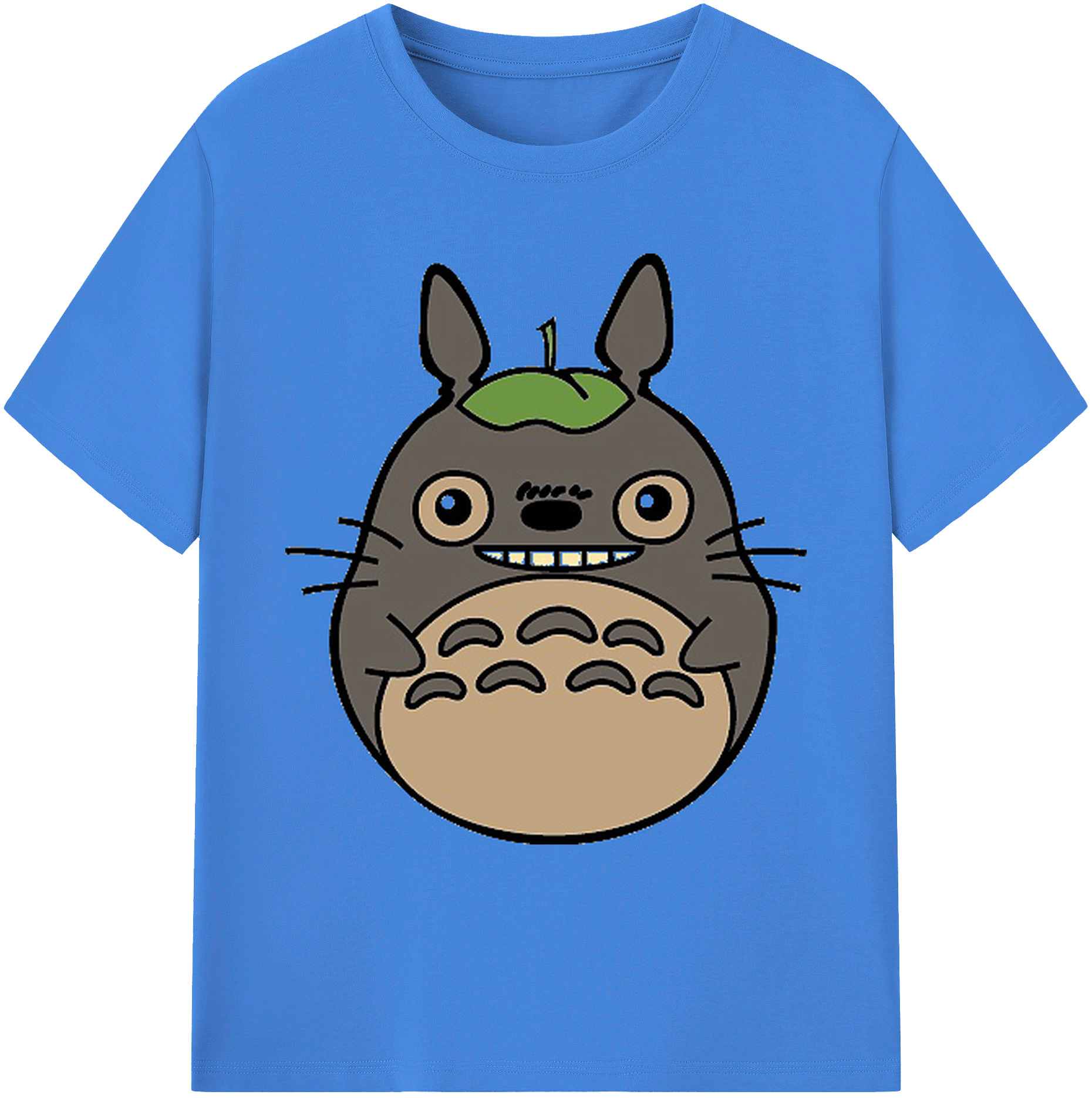 （画像用） となりのトトロ 草壁メイ 草壁サツキ My Neighbor Totoro Satsuki Kusakabe Mei Kusakabe 綿100％ メンズ半袖Tシャツ｜肌触りやわらか＆通気性