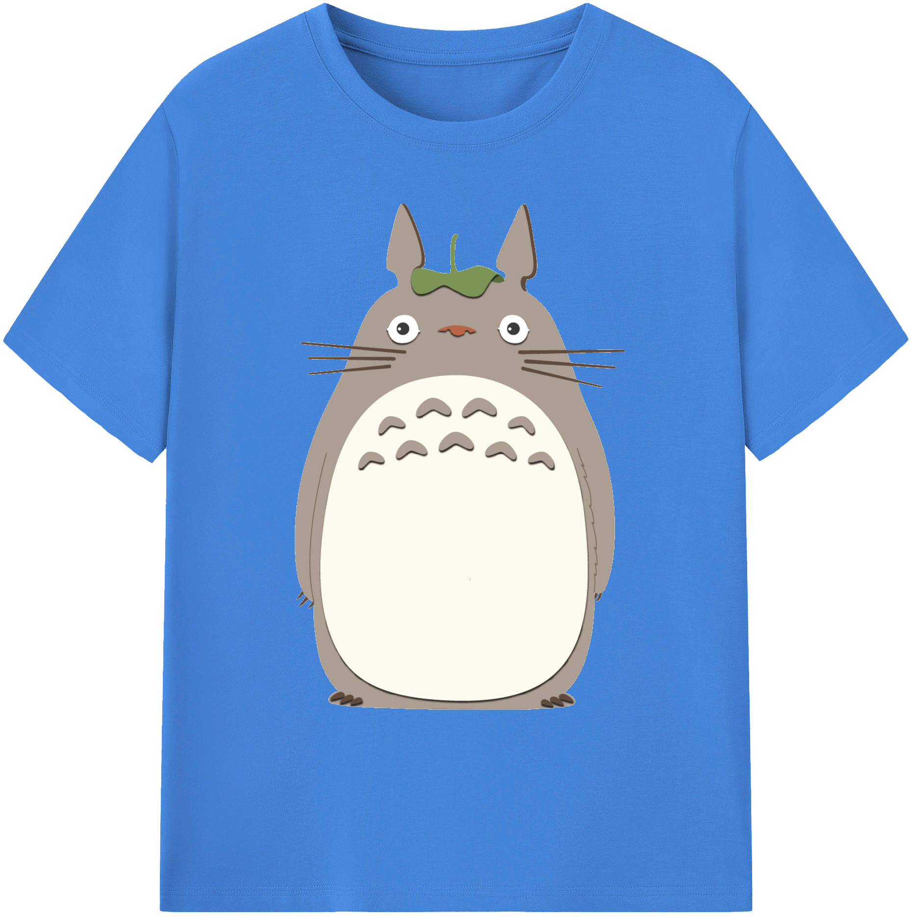 （画像用） となりのトトロ 草壁メイ 草壁サツキ My Neighbor Totoro Satsuki Kusakabe Mei Kusakabe 綿100％ メンズ半袖Tシャツ｜肌触りやわらか＆通気性