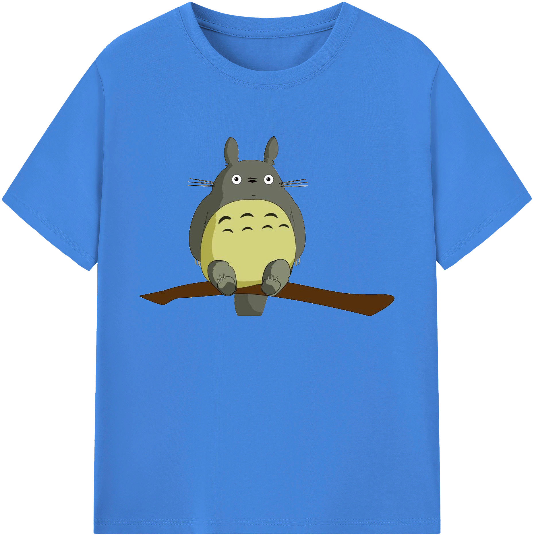 （画像用） となりのトトロ 草壁メイ 草壁サツキ My Neighbor Totoro Satsuki Kusakabe Mei Kusakabe 綿100％ メンズ半袖Tシャツ｜肌触りやわらか＆通気性