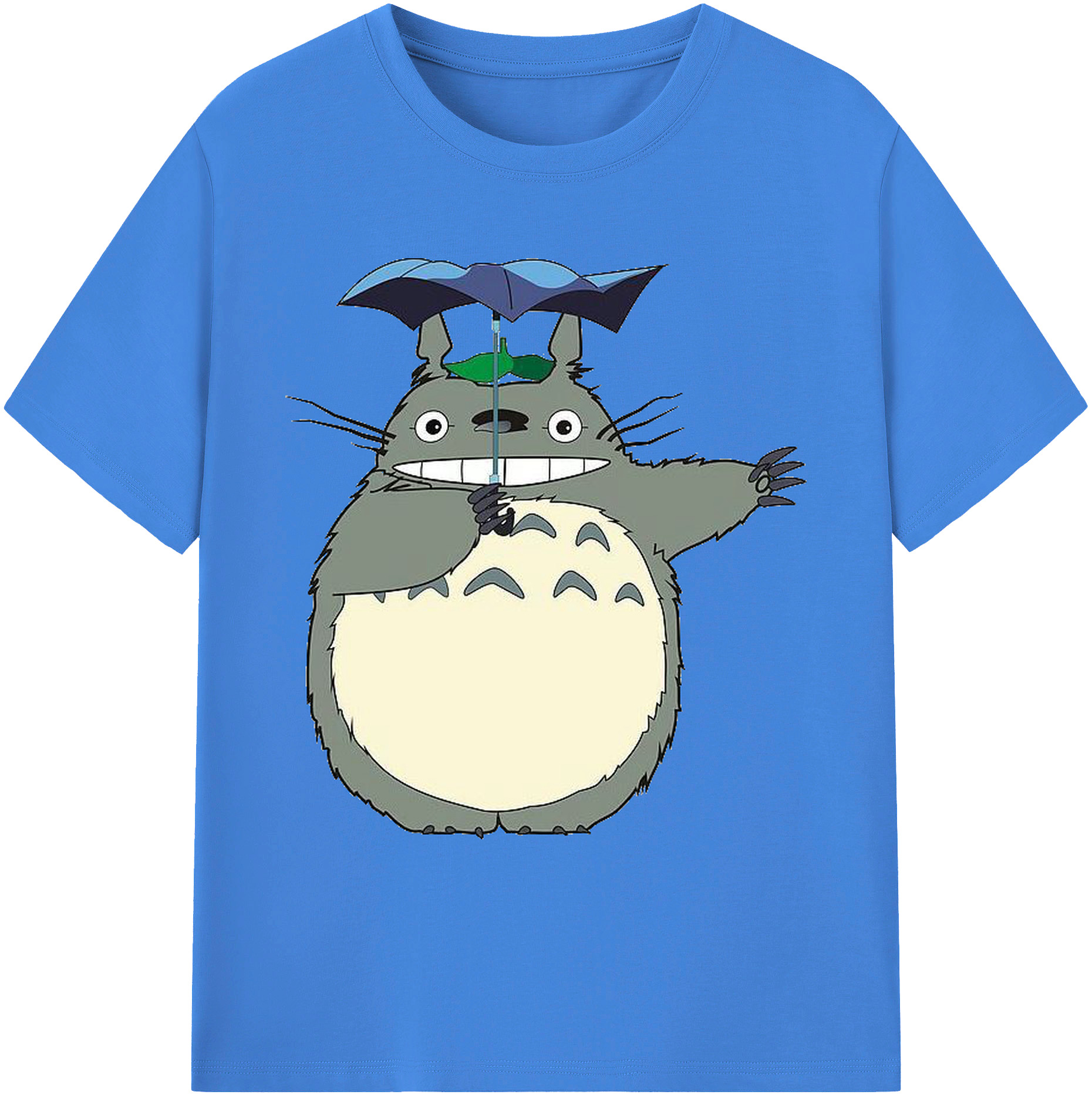 （画像用） となりのトトロ 草壁メイ 草壁サツキ My Neighbor Totoro Satsuki Kusakabe Mei Kusakabe 綿100％ メンズ半袖Tシャツ｜肌触りやわらか＆通気性