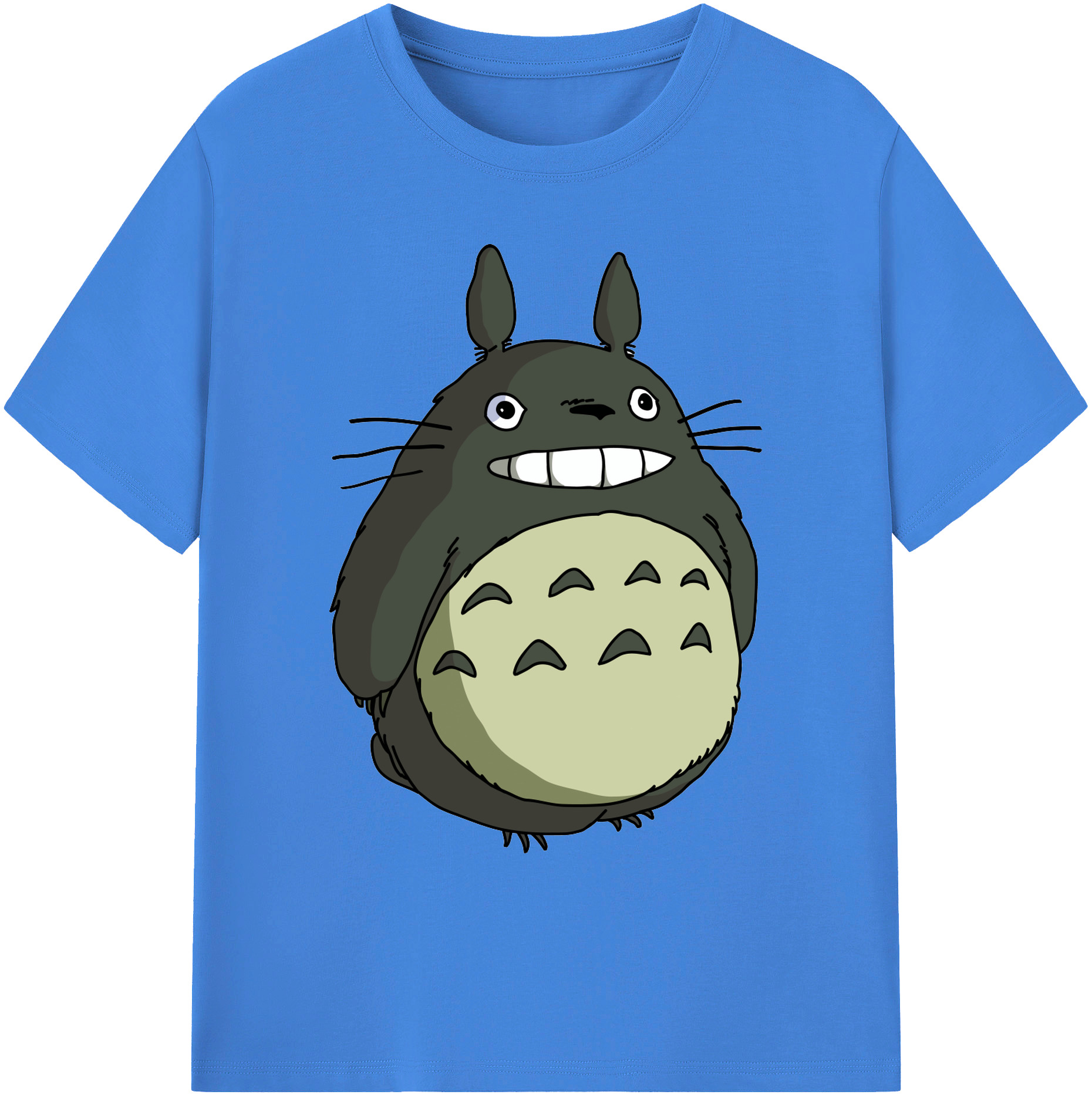 （画像用） となりのトトロ 草壁メイ 草壁サツキ My Neighbor Totoro Satsuki Kusakabe Mei Kusakabe 綿100％ メンズ半袖Tシャツ｜肌触りやわらか＆通気性
