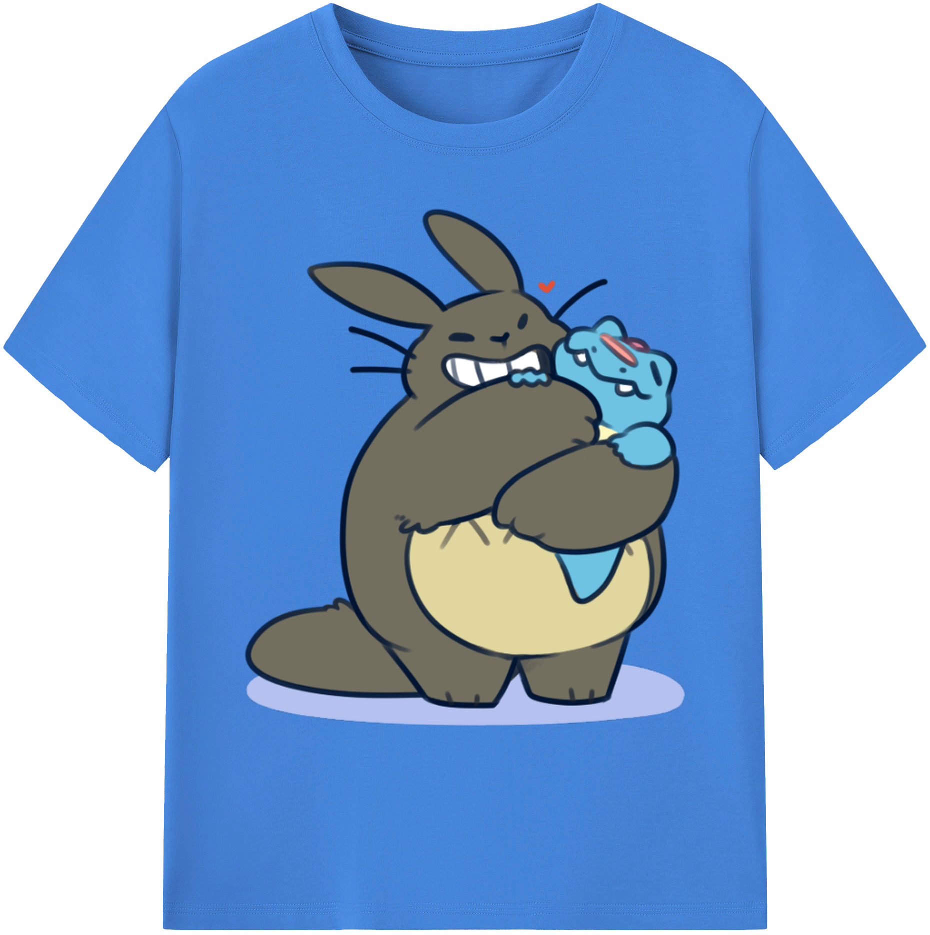 （画像用） となりのトトロ 草壁メイ 草壁サツキ My Neighbor Totoro Satsuki Kusakabe Mei Kusakabe 綿100％ メンズ半袖Tシャツ｜肌触りやわらか＆通気性