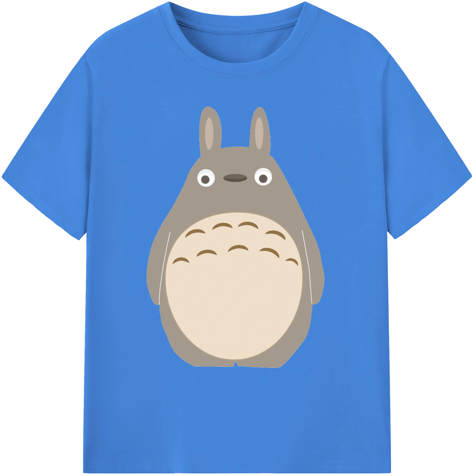（画像用） となりのトトロ 草壁メイ 草壁サツキ My Neighbor Totoro Satsuki Kusakabe Mei Kusakabe 綿100％ メンズ半袖Tシャツ｜肌触りやわらか＆通気性