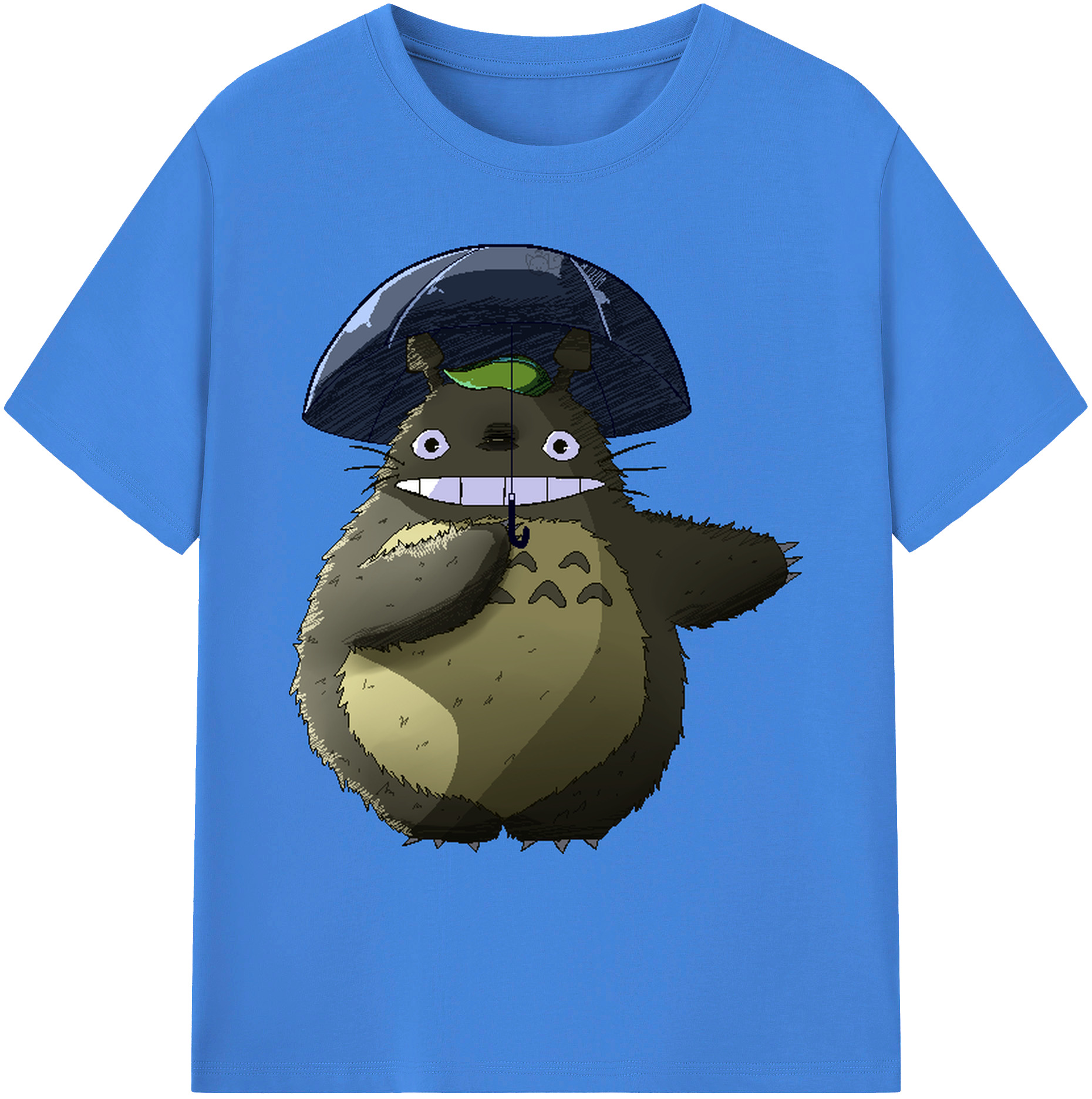 （画像用） となりのトトロ 草壁メイ 草壁サツキ My Neighbor Totoro Satsuki Kusakabe Mei Kusakabe 綿100％ メンズ半袖Tシャツ｜肌触りやわらか＆通気性