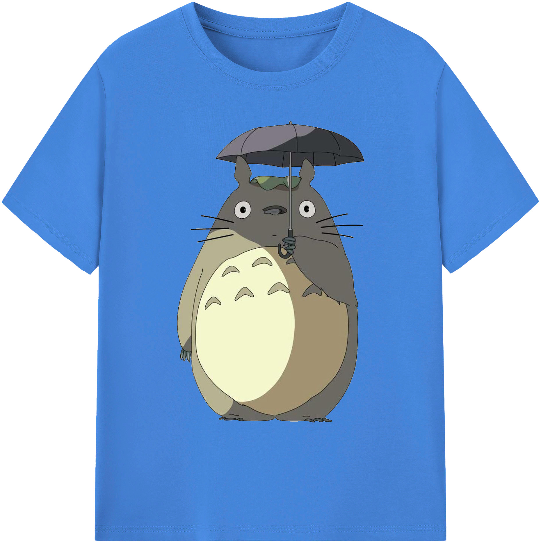 （画像用） となりのトトロ 草壁メイ 草壁サツキ My Neighbor Totoro Satsuki Kusakabe Mei Kusakabe 綿100％ メンズ半袖Tシャツ｜肌触りやわらか＆通気性