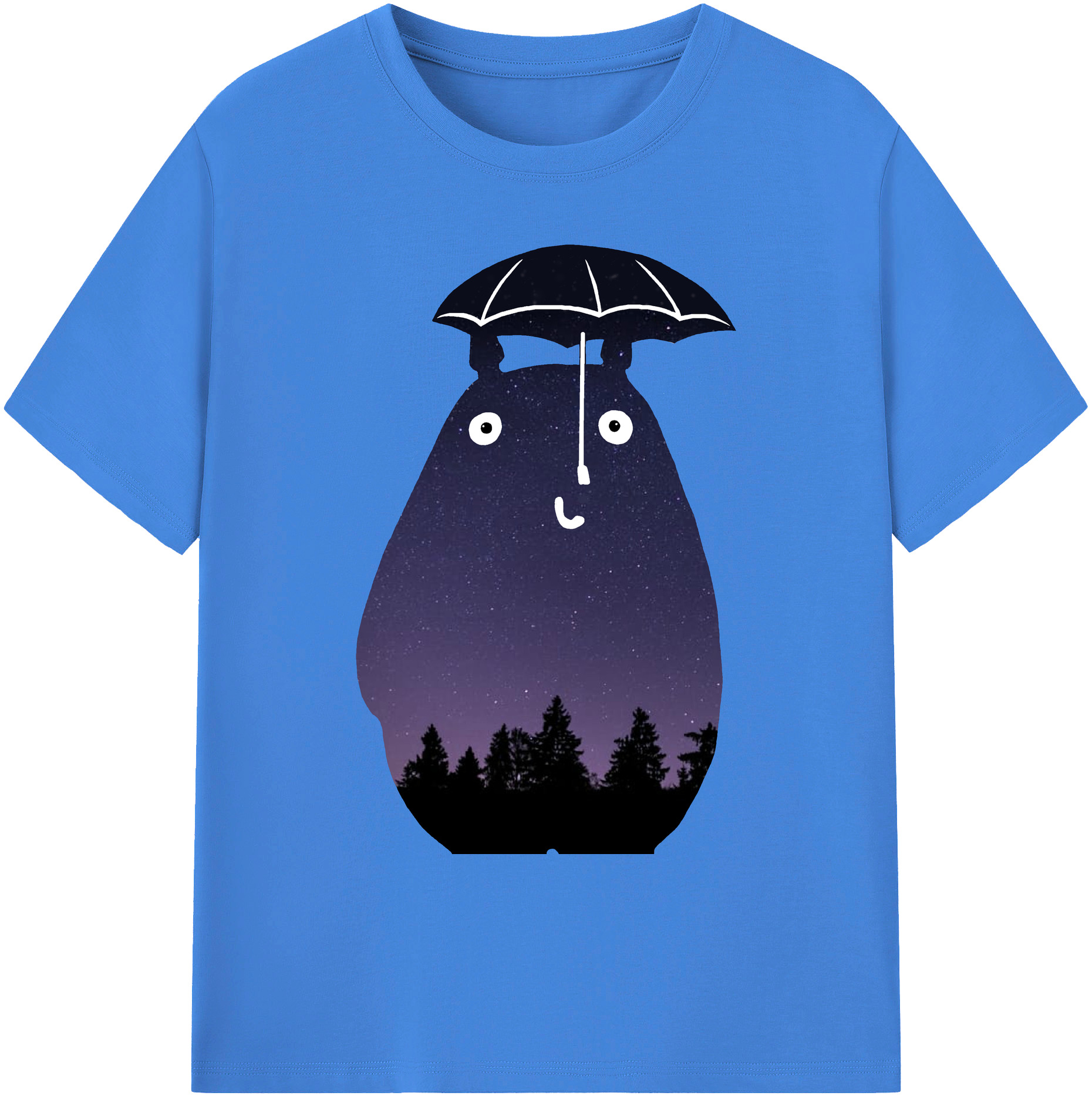 （画像用） となりのトトロ 草壁メイ 草壁サツキ My Neighbor Totoro Satsuki Kusakabe Mei Kusakabe 綿100％ メンズ半袖Tシャツ｜肌触りやわらか＆通気性