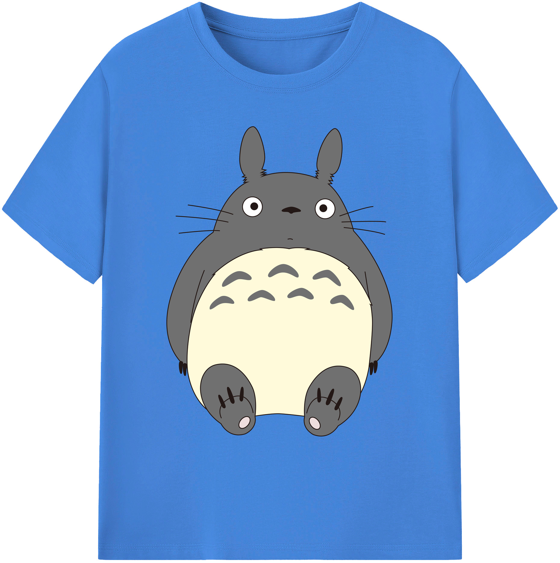 （画像用） となりのトトロ 草壁メイ 草壁サツキ My Neighbor Totoro Satsuki Kusakabe Mei Kusakabe 綿100％ メンズ半袖Tシャツ｜肌触りやわらか＆通気性