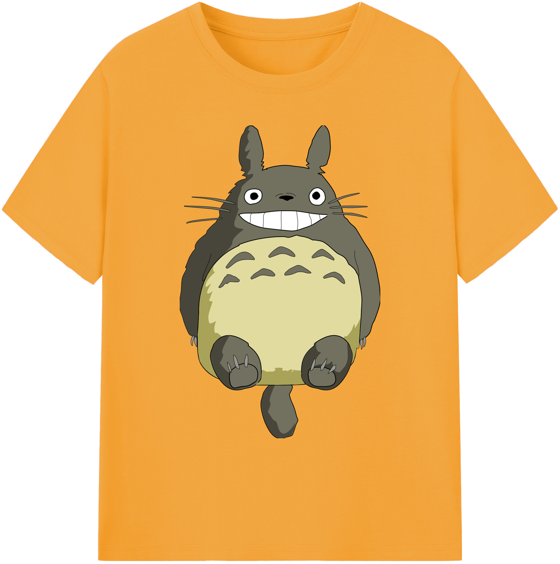 （画像用） となりのトトロ 草壁メイ 草壁サツキ My Neighbor Totoro Satsuki Kusakabe Mei Kusakabe 綿100％ メンズ半袖Tシャツ｜肌触りやわらか＆通気性
