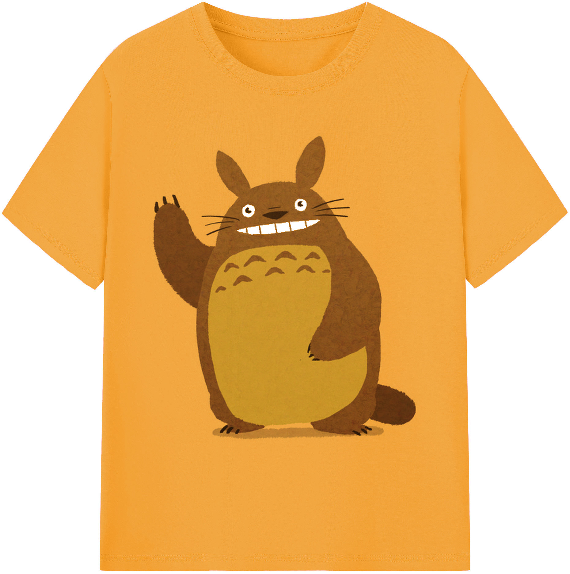 （画像用） となりのトトロ 草壁メイ 草壁サツキ My Neighbor Totoro Satsuki Kusakabe Mei Kusakabe 綿100％ メンズ半袖Tシャツ｜肌触りやわらか＆通気性