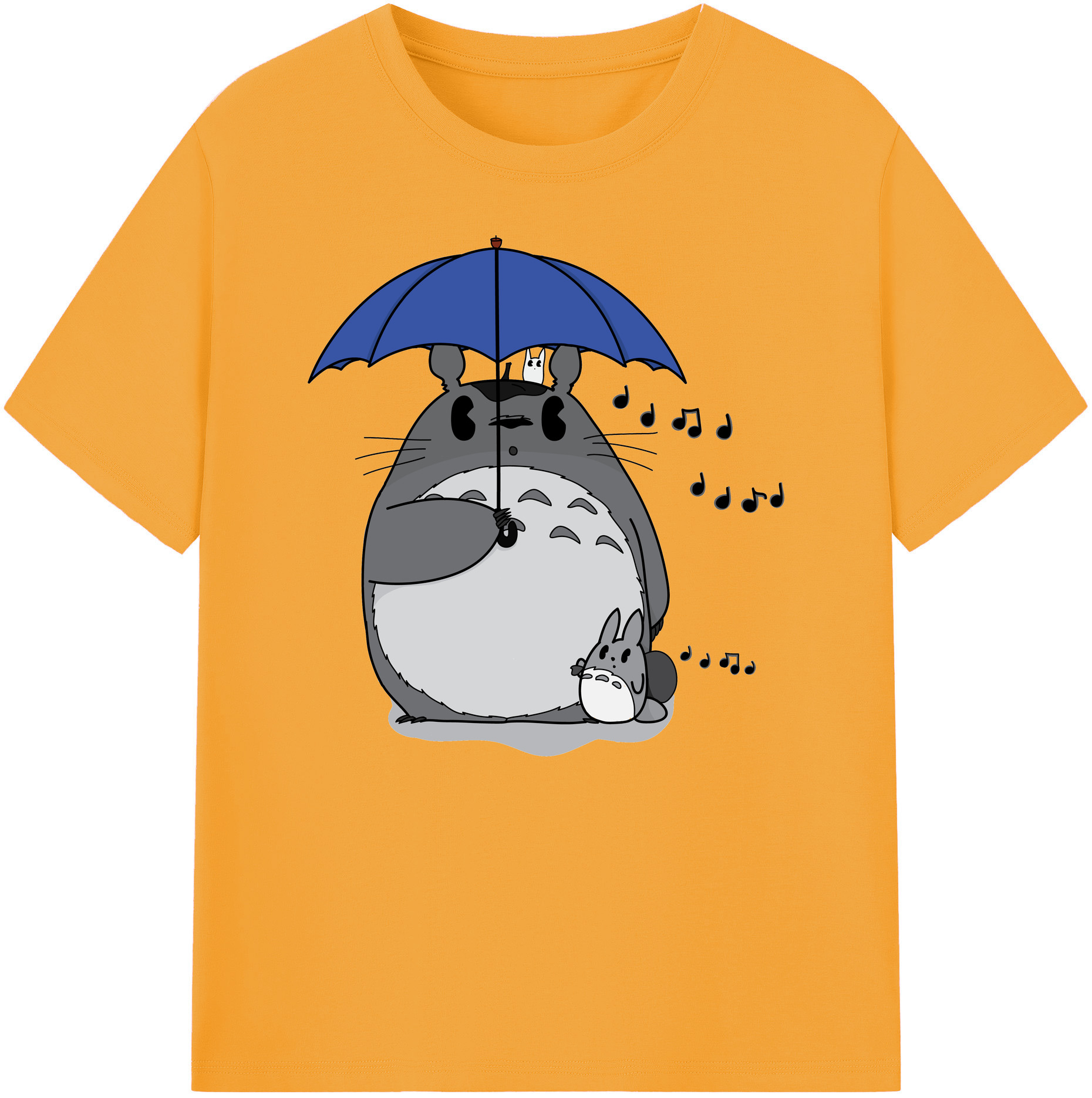 （画像用） となりのトトロ 草壁メイ 草壁サツキ My Neighbor Totoro Satsuki Kusakabe Mei Kusakabe 綿100％ メンズ半袖Tシャツ｜肌触りやわらか＆通気性