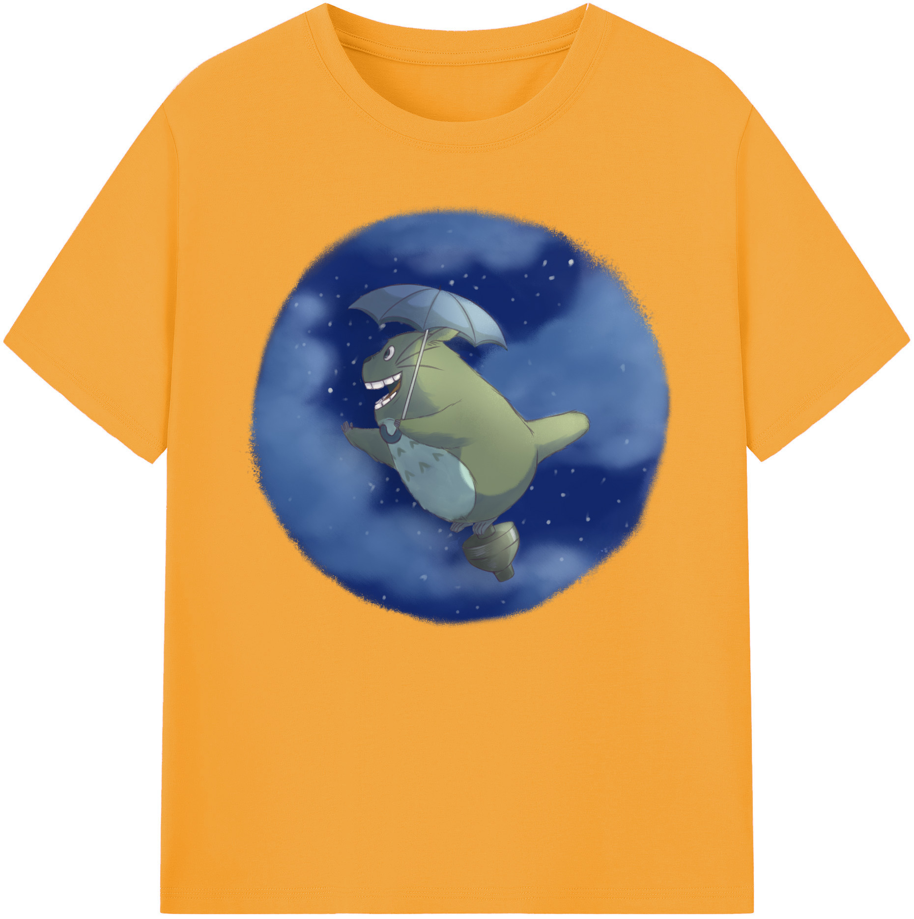 （画像用） となりのトトロ 草壁メイ 草壁サツキ My Neighbor Totoro Satsuki Kusakabe Mei Kusakabe 綿100％ メンズ半袖Tシャツ｜肌触りやわらか＆通気性