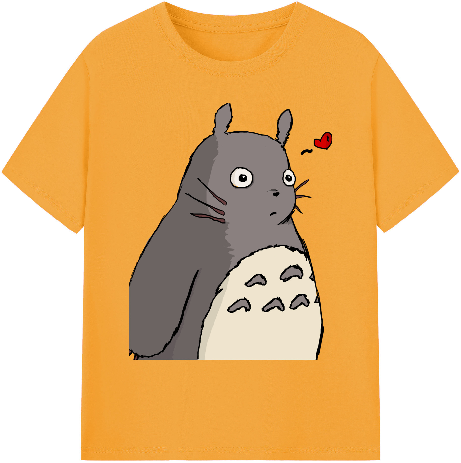 （画像用） となりのトトロ 草壁メイ 草壁サツキ My Neighbor Totoro Satsuki Kusakabe Mei Kusakabe 綿100％ メンズ半袖Tシャツ｜肌触りやわらか＆通気性