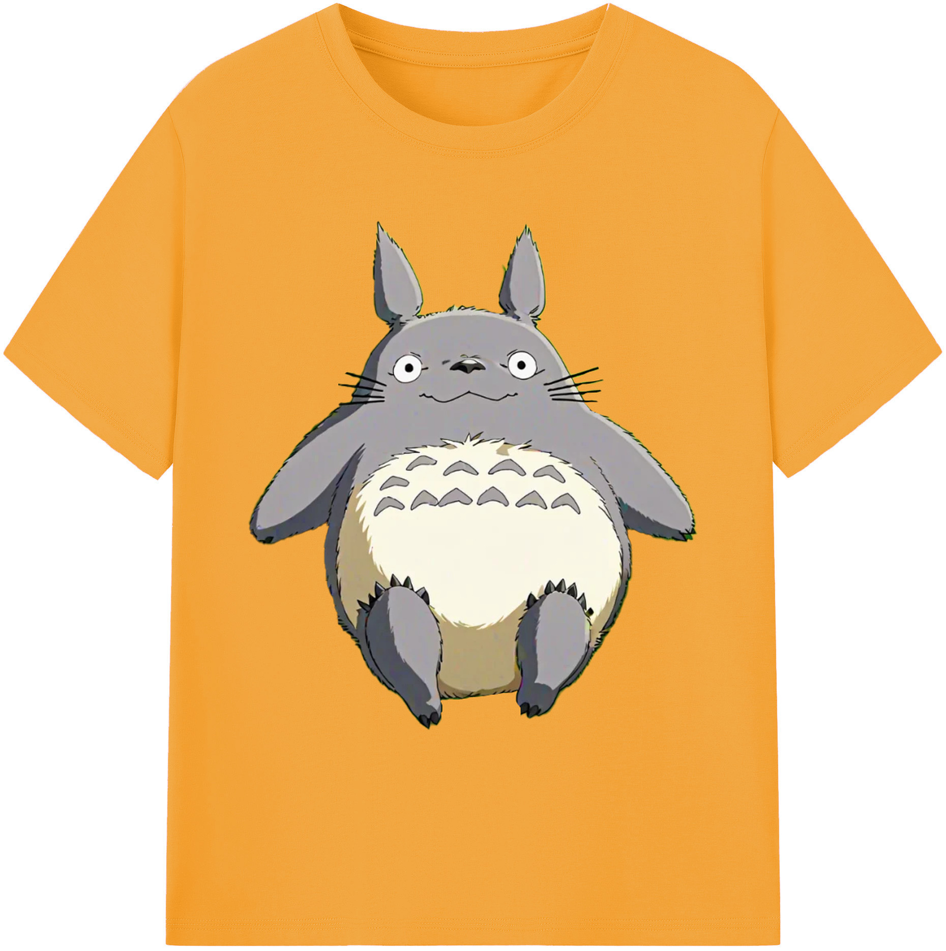 （画像用） となりのトトロ 草壁メイ 草壁サツキ My Neighbor Totoro Satsuki Kusakabe Mei Kusakabe 綿100％ メンズ半袖Tシャツ｜肌触りやわらか＆通気性