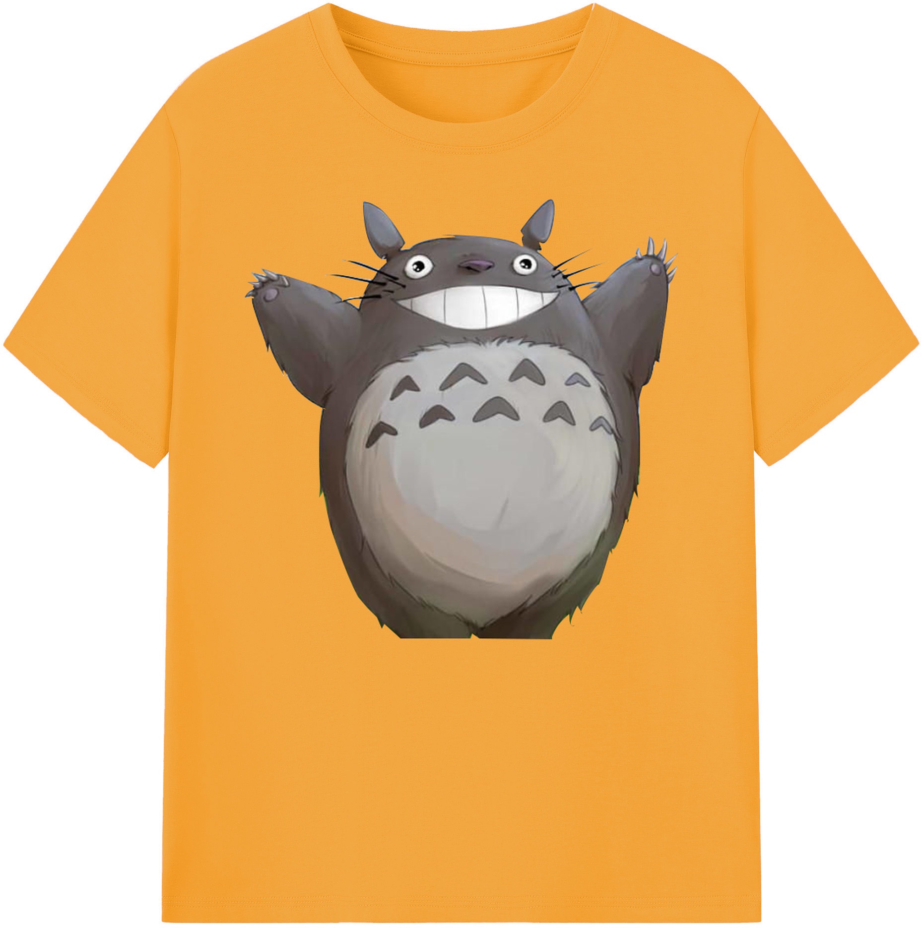 （画像用） となりのトトロ 草壁メイ 草壁サツキ My Neighbor Totoro Satsuki Kusakabe Mei Kusakabe 綿100％ メンズ半袖Tシャツ｜肌触りやわらか＆通気性