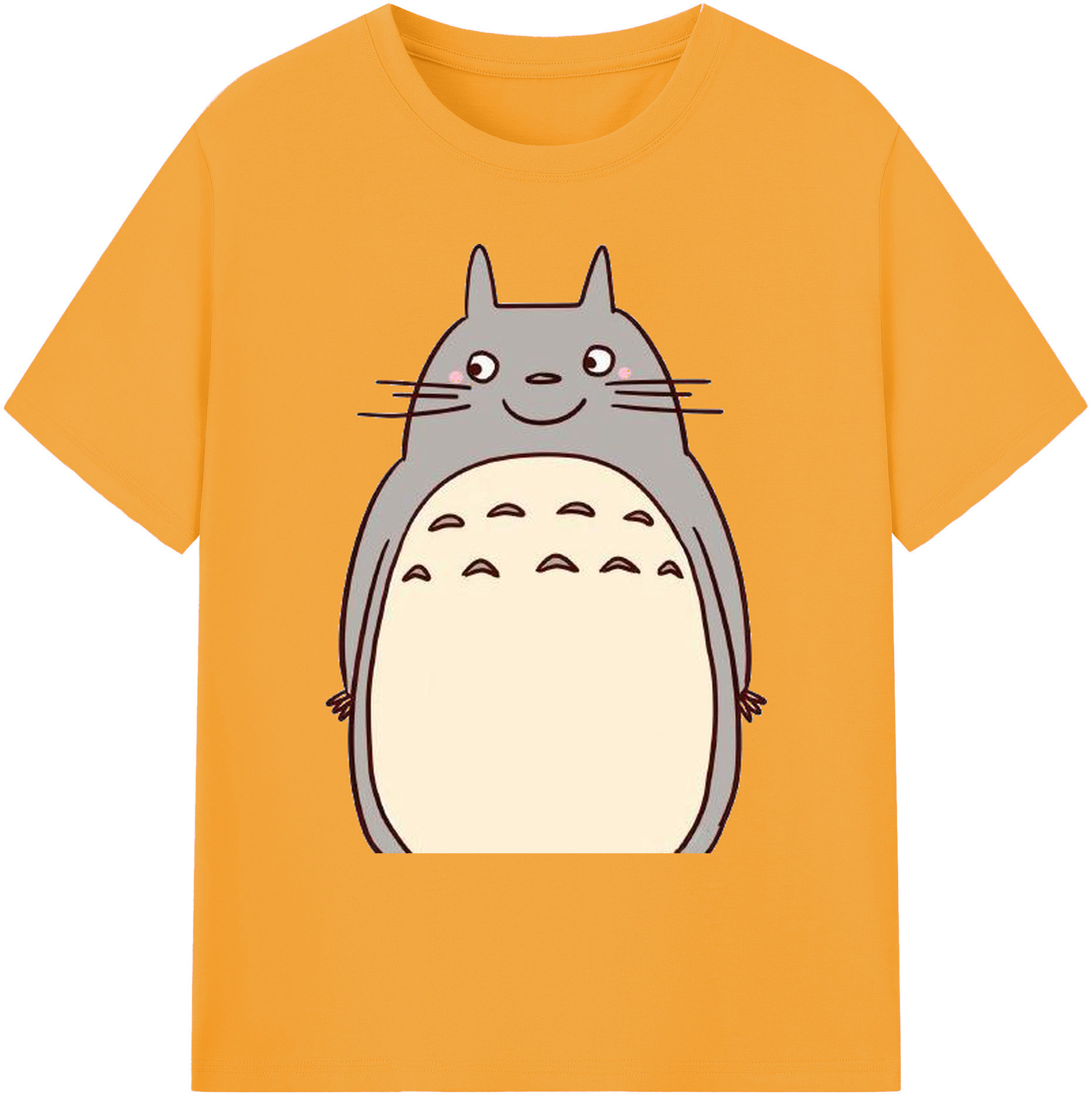 （画像用） となりのトトロ 草壁メイ 草壁サツキ My Neighbor Totoro Satsuki Kusakabe Mei Kusakabe 綿100％ メンズ半袖Tシャツ｜肌触りやわらか＆通気性