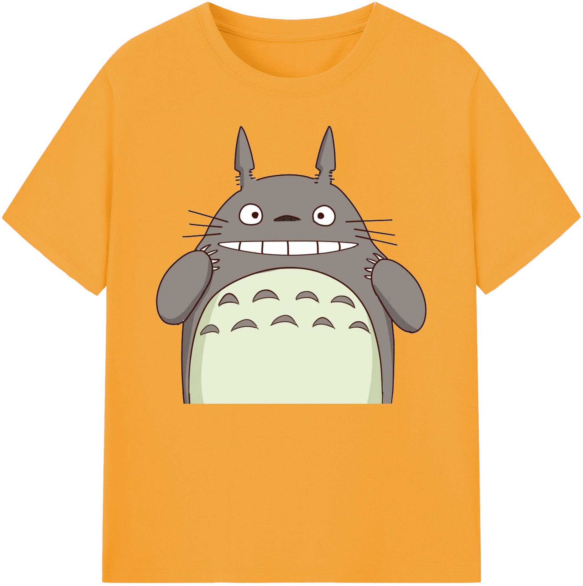（画像用） となりのトトロ 草壁メイ 草壁サツキ My Neighbor Totoro Satsuki Kusakabe Mei Kusakabe 綿100％ メンズ半袖Tシャツ｜肌触りやわらか＆通気性