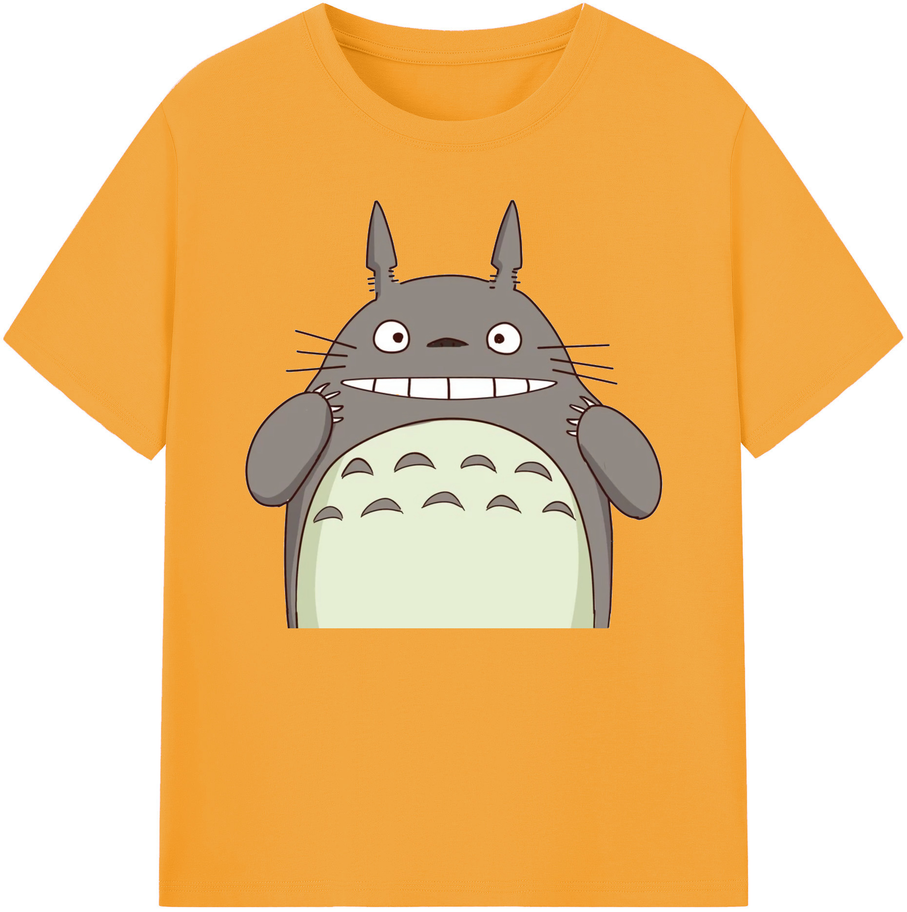 （画像用） となりのトトロ 草壁メイ 草壁サツキ My Neighbor Totoro Satsuki Kusakabe Mei Kusakabe 綿100％ メンズ半袖Tシャツ｜肌触りやわらか＆通気性