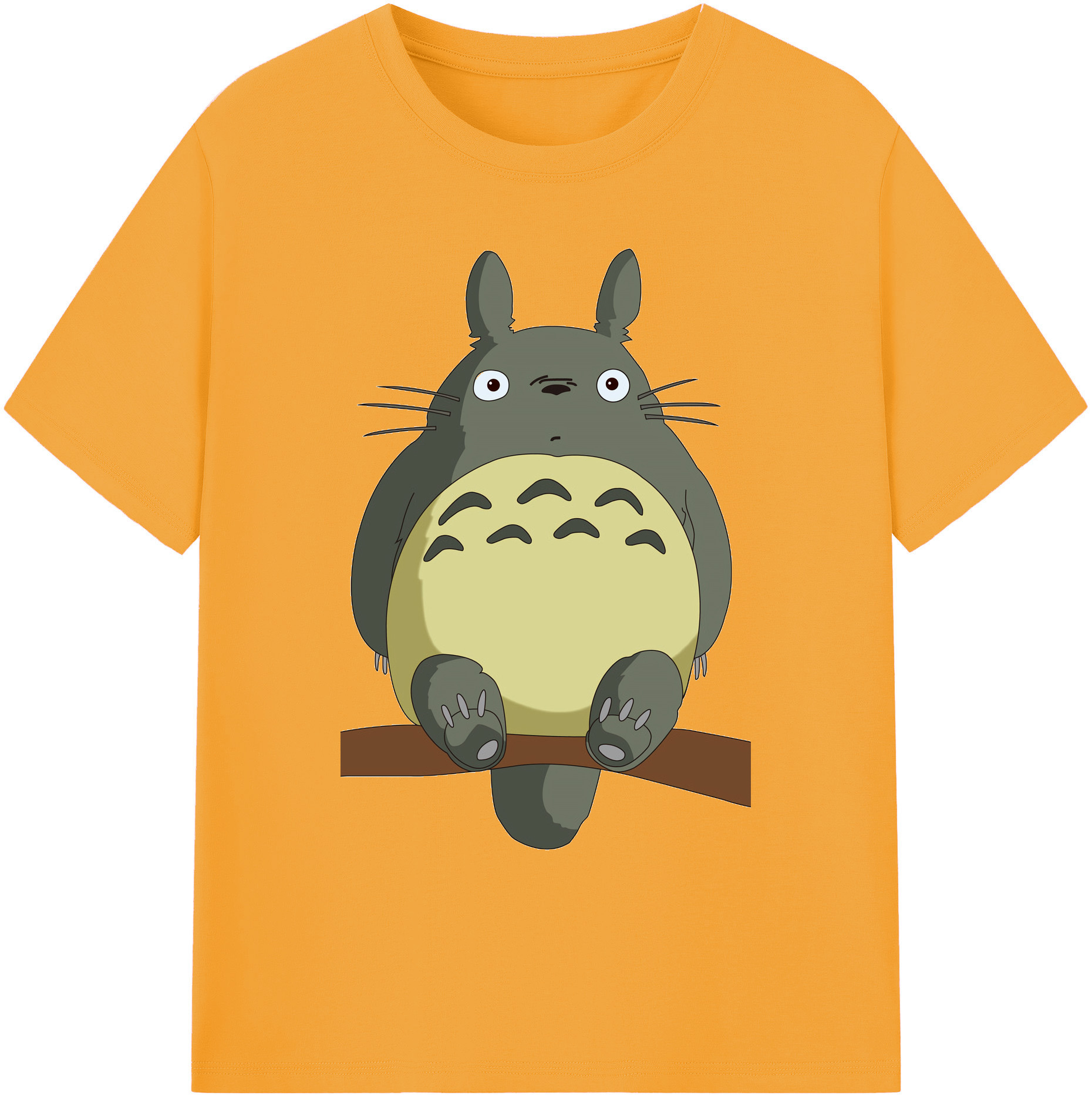 （画像用） となりのトトロ 草壁メイ 草壁サツキ My Neighbor Totoro Satsuki Kusakabe Mei Kusakabe 綿100％ メンズ半袖Tシャツ｜肌触りやわらか＆通気性