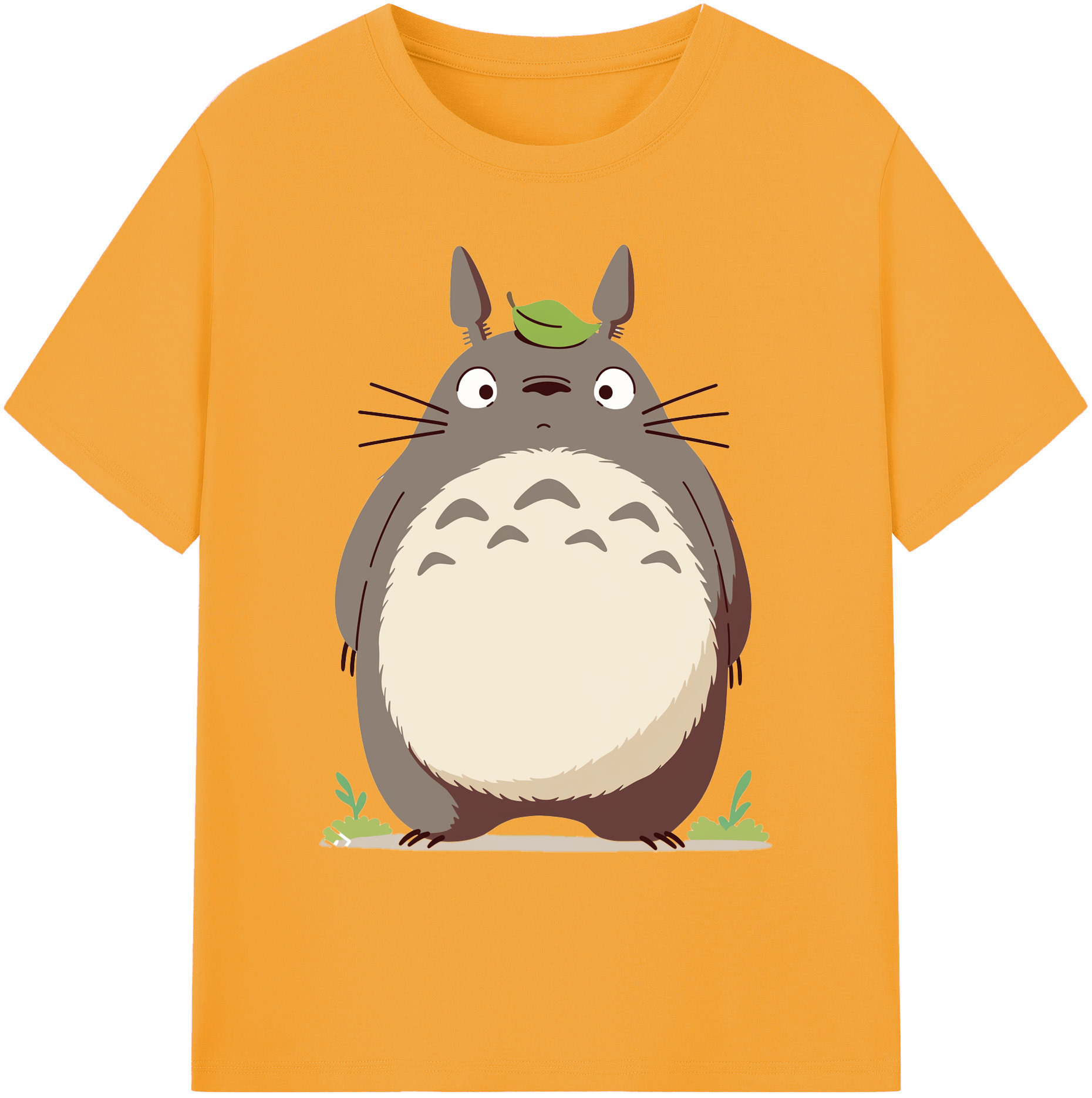 （画像用） となりのトトロ 草壁メイ 草壁サツキ My Neighbor Totoro Satsuki Kusakabe Mei Kusakabe 綿100％ メンズ半袖Tシャツ｜肌触りやわらか＆通気性