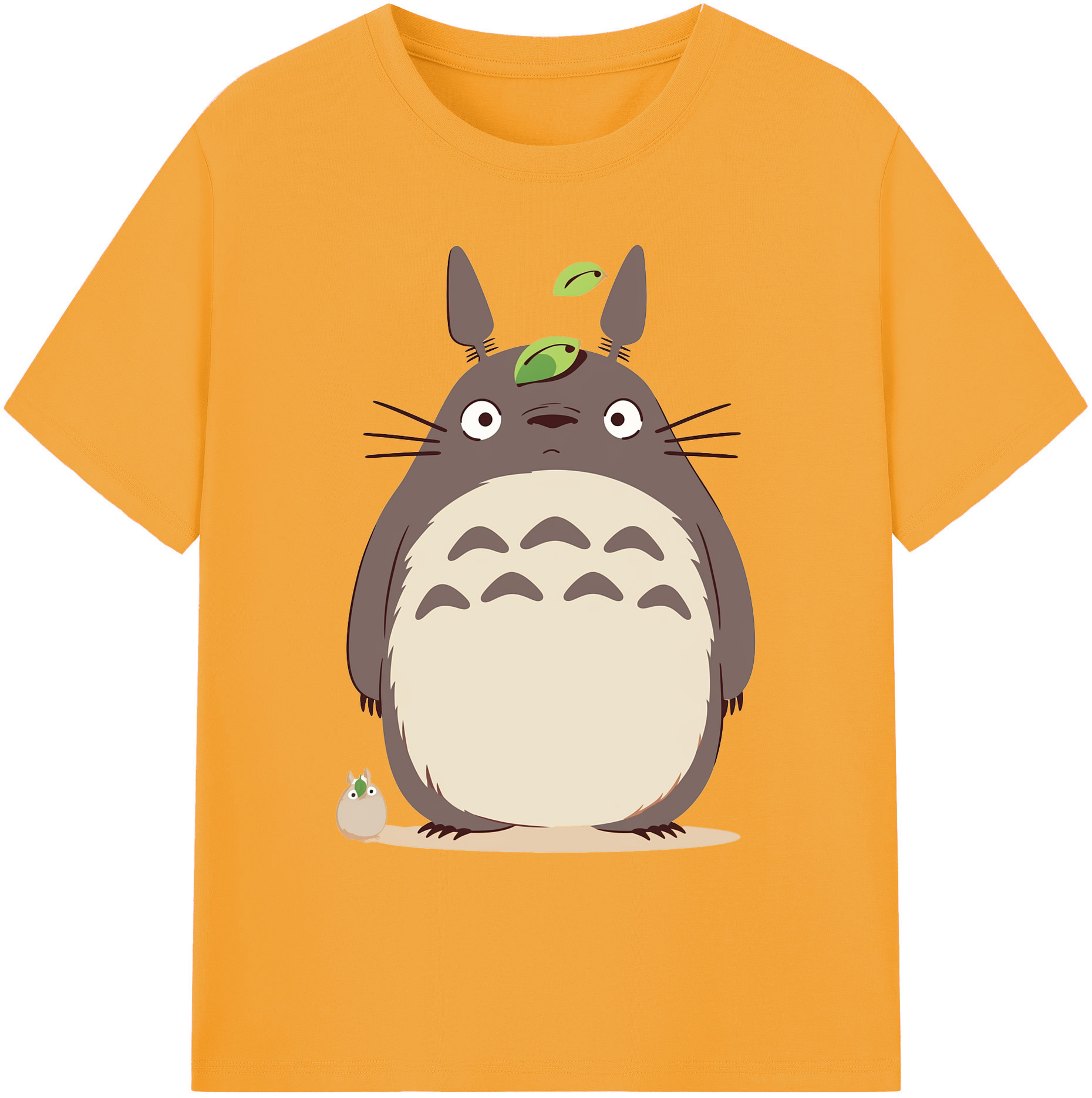 （画像用） となりのトトロ 草壁メイ 草壁サツキ My Neighbor Totoro Satsuki Kusakabe Mei Kusakabe 綿100％ メンズ半袖Tシャツ｜肌触りやわらか＆通気性