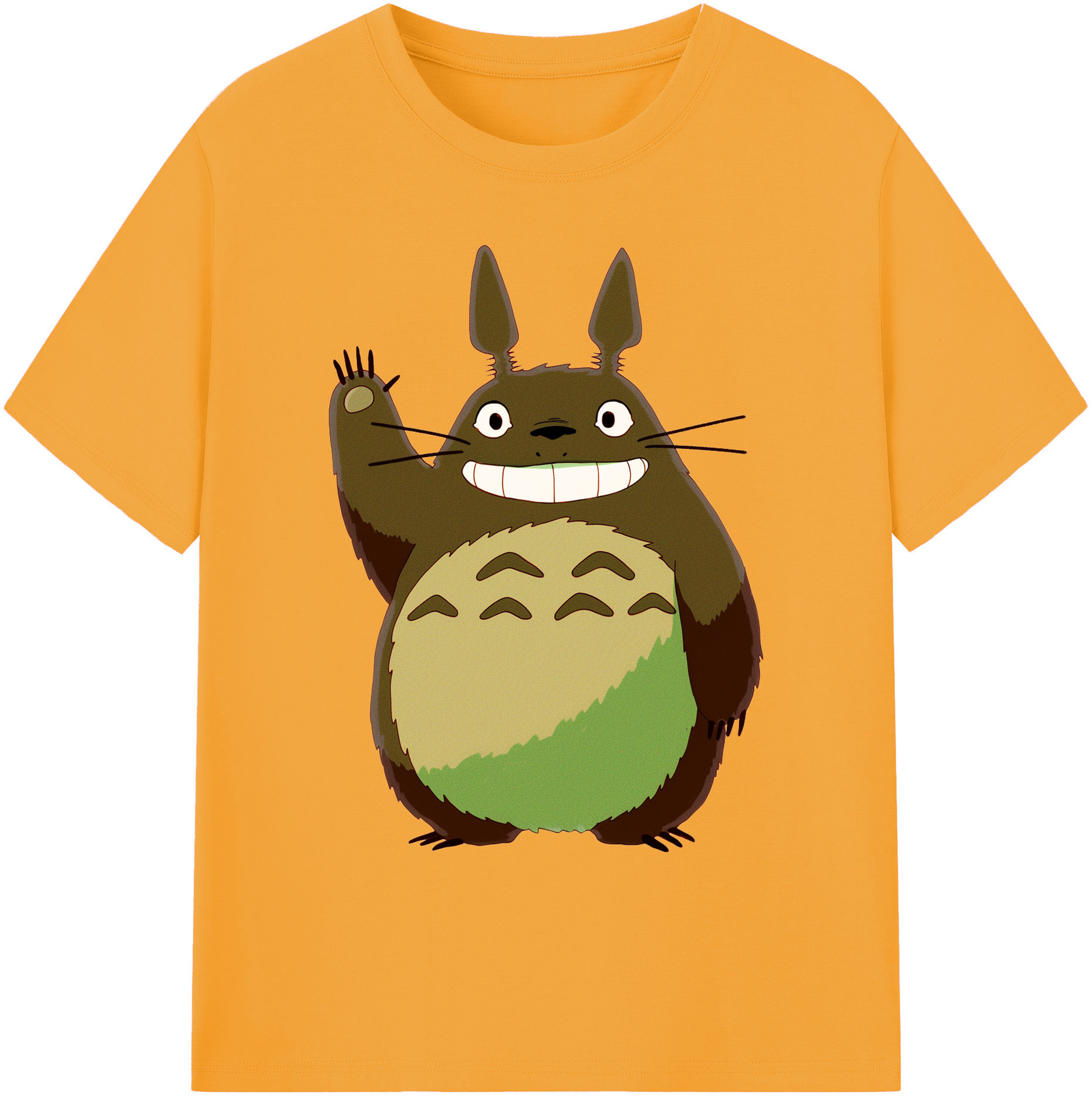 （画像用） となりのトトロ 草壁メイ 草壁サツキ My Neighbor Totoro Satsuki Kusakabe Mei Kusakabe 綿100％ メンズ半袖Tシャツ｜肌触りやわらか＆通気性