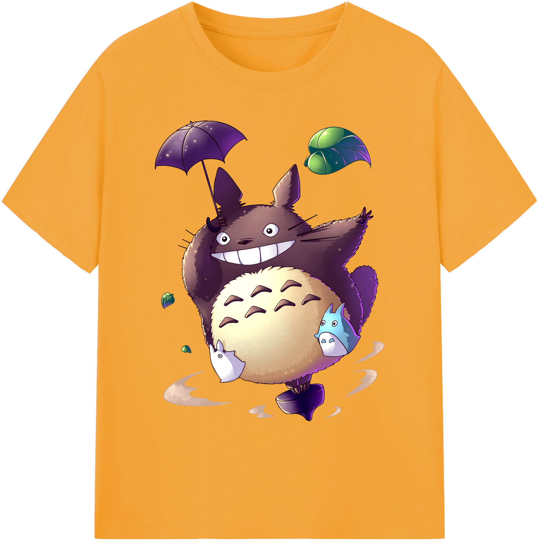 （画像用） となりのトトロ 草壁メイ 草壁サツキ My Neighbor Totoro Satsuki Kusakabe Mei Kusakabe 綿100％ メンズ半袖Tシャツ｜肌触りやわらか＆通気性