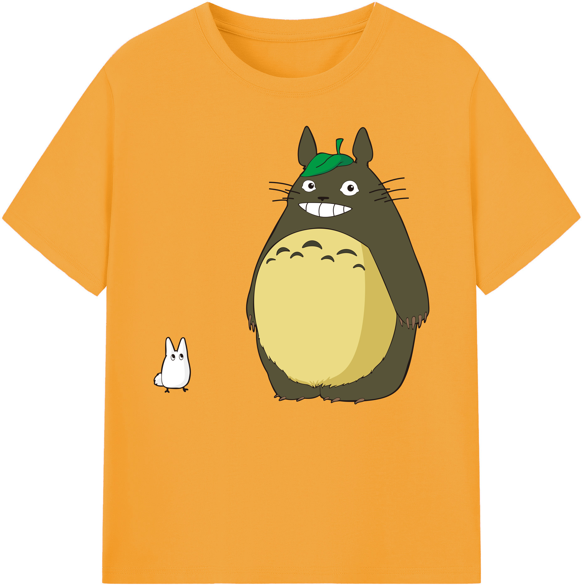 （画像用） となりのトトロ 草壁メイ 草壁サツキ My Neighbor Totoro Satsuki Kusakabe Mei Kusakabe 綿100％ メンズ半袖Tシャツ｜肌触りやわらか＆通気性