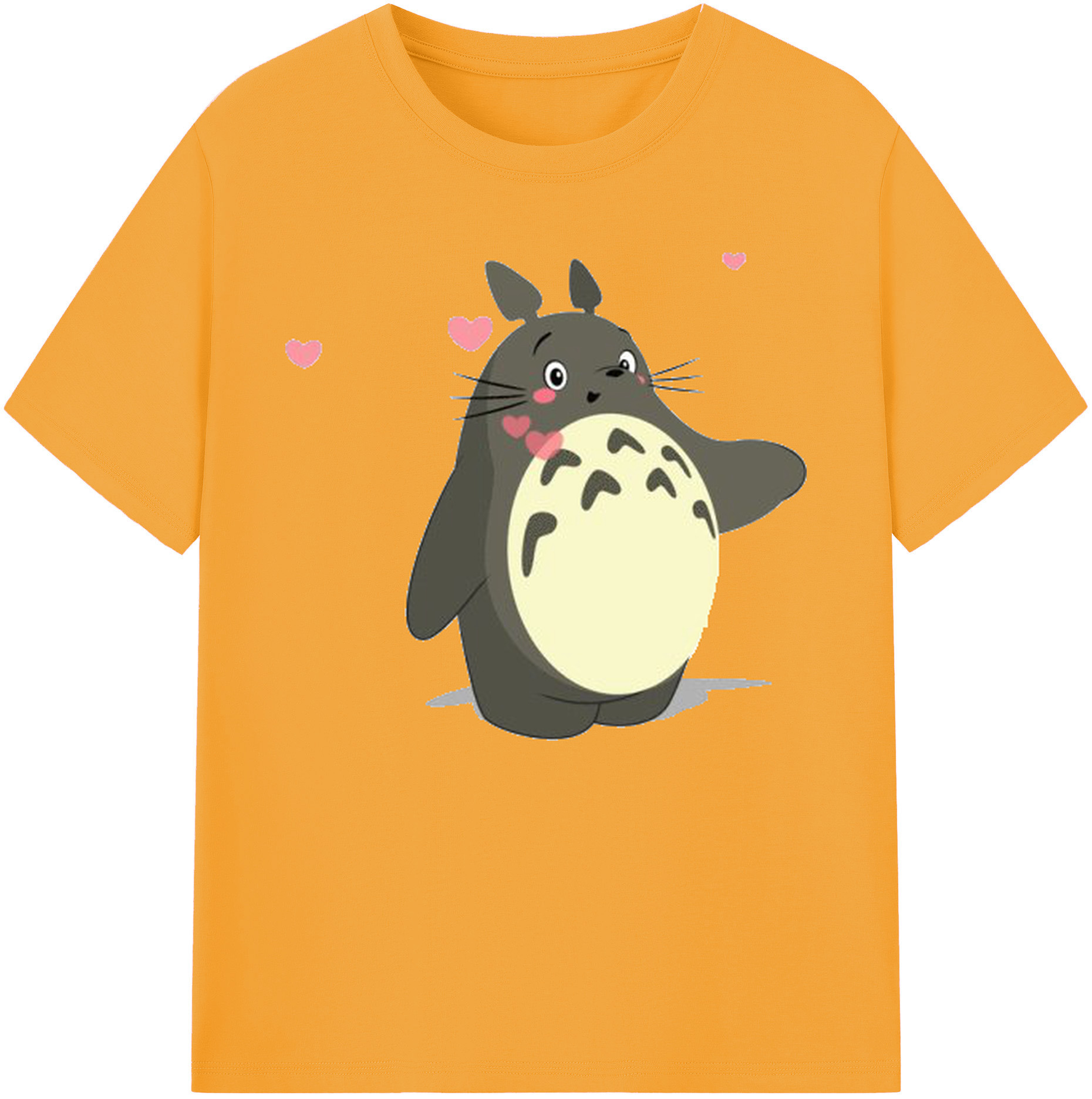 （画像用） となりのトトロ 草壁メイ 草壁サツキ My Neighbor Totoro Satsuki Kusakabe Mei Kusakabe 綿100％ メンズ半袖Tシャツ｜肌触りやわらか＆通気性
