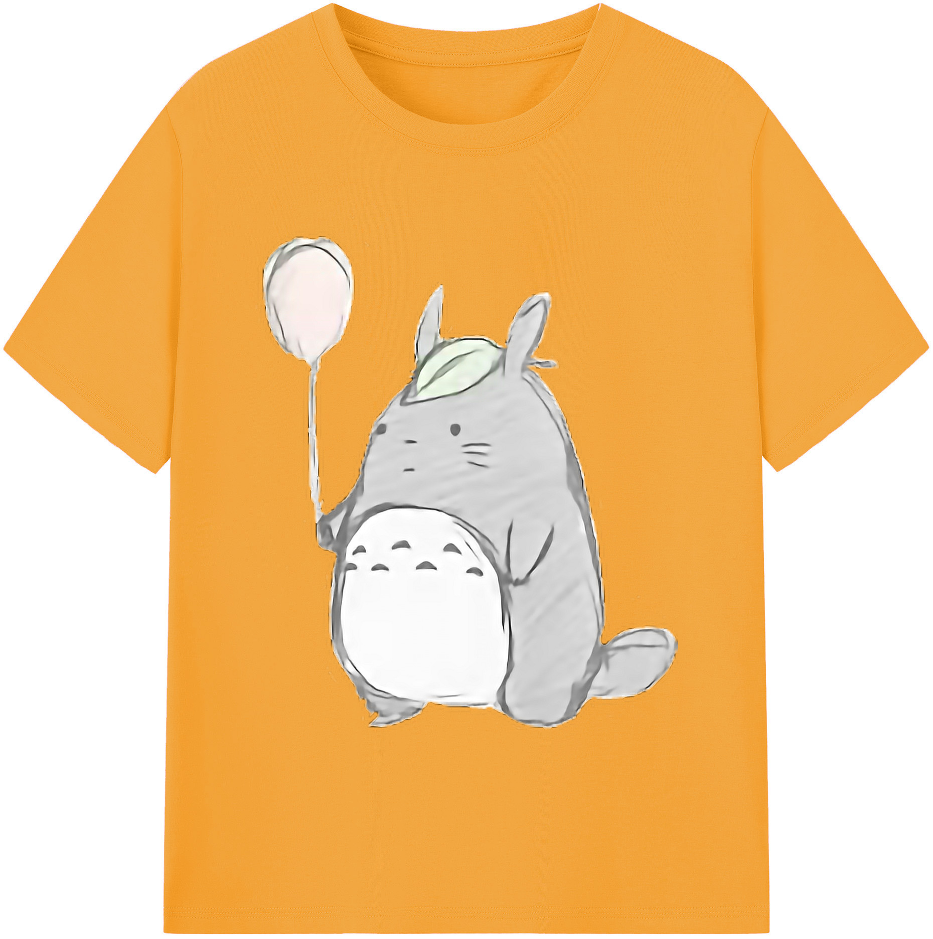 （画像用） となりのトトロ 草壁メイ 草壁サツキ My Neighbor Totoro Satsuki Kusakabe Mei Kusakabe 綿100％ メンズ半袖Tシャツ｜肌触りやわらか＆通気性