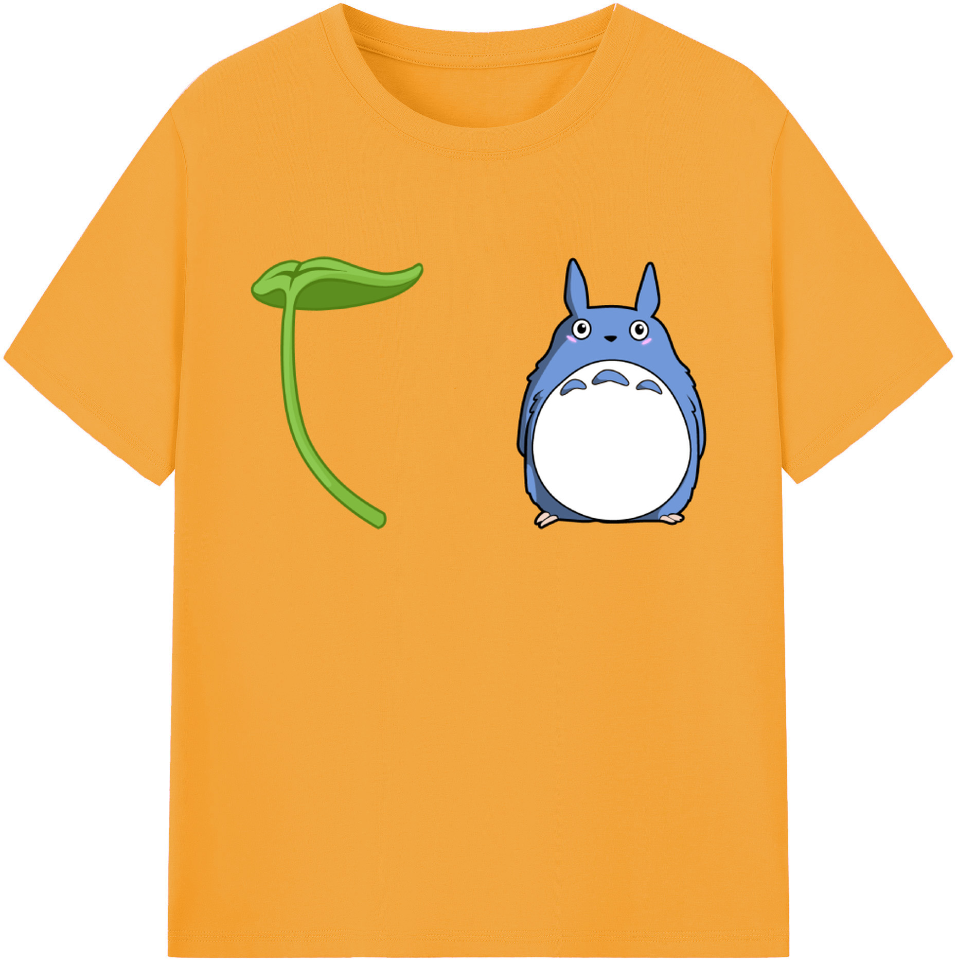 （画像用） となりのトトロ 草壁メイ 草壁サツキ My Neighbor Totoro Satsuki Kusakabe Mei Kusakabe 綿100％ メンズ半袖Tシャツ｜肌触りやわらか＆通気性
