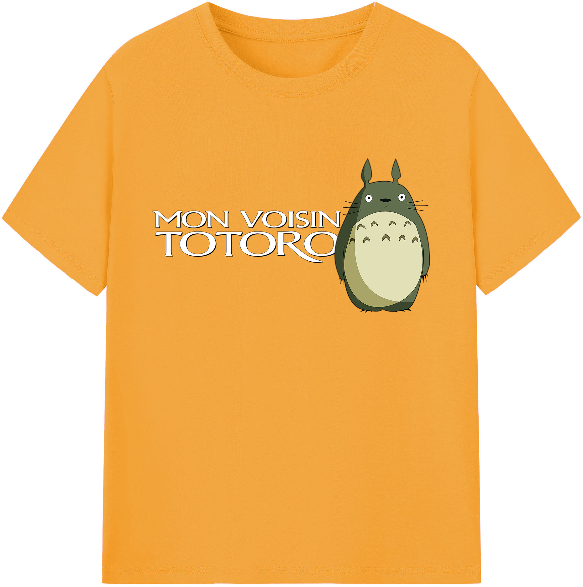 （画像用） となりのトトロ 草壁メイ 草壁サツキ My Neighbor Totoro Satsuki Kusakabe Mei Kusakabe 綿100％ メンズ半袖Tシャツ｜肌触りやわらか＆通気性