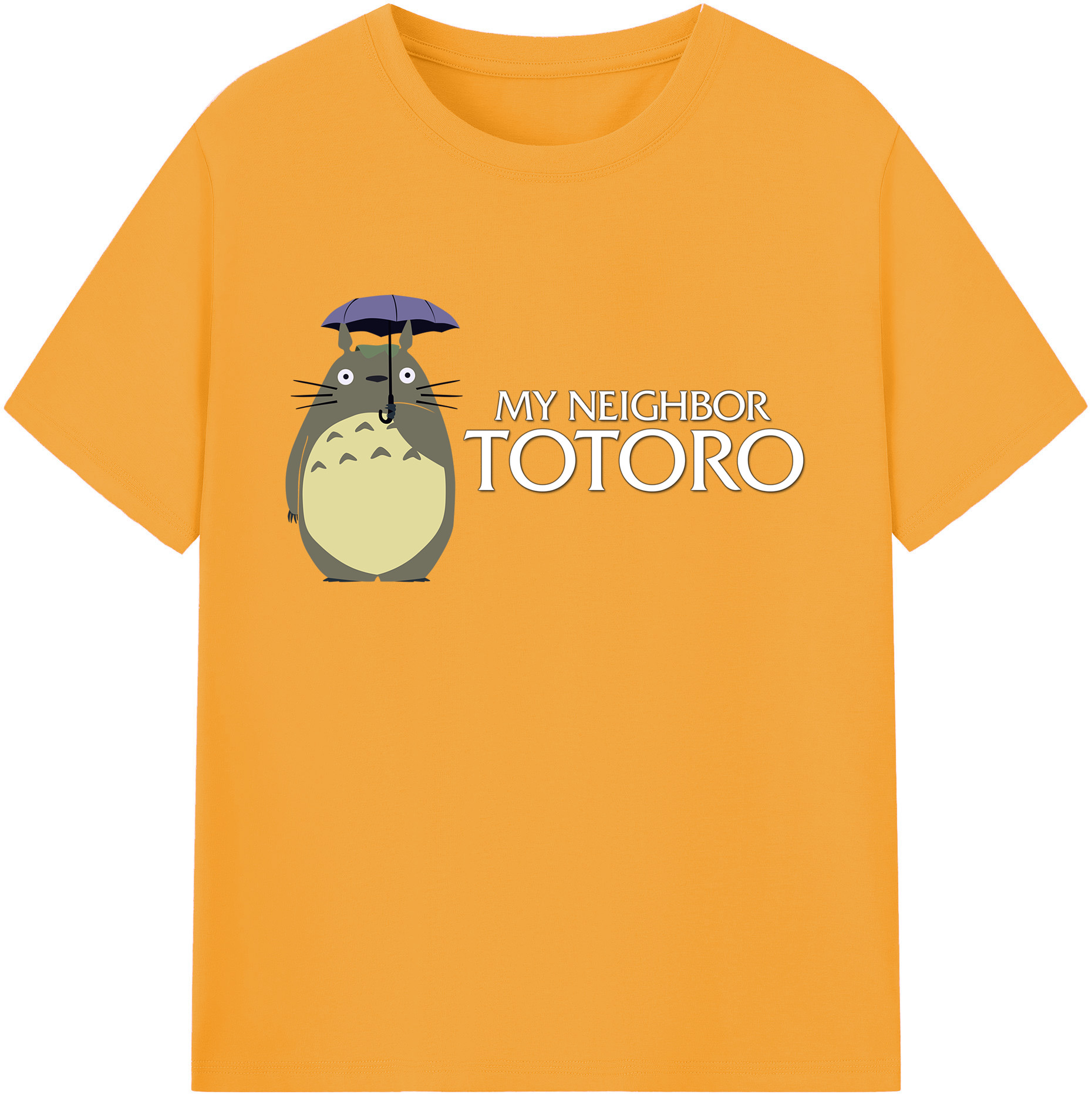 （画像用） となりのトトロ 草壁メイ 草壁サツキ My Neighbor Totoro Satsuki Kusakabe Mei Kusakabe 綿100％ メンズ半袖Tシャツ｜肌触りやわらか＆通気性