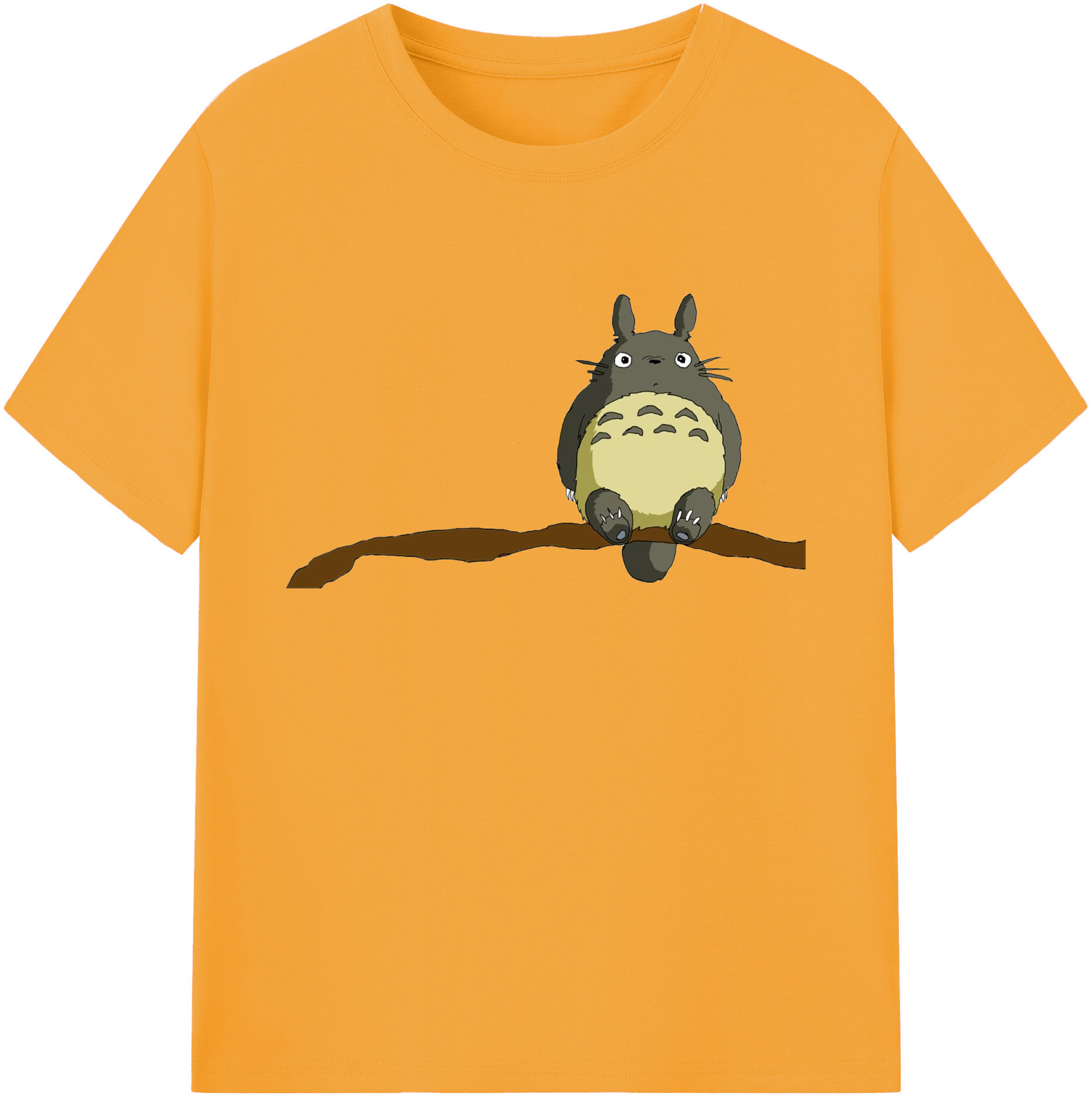 （画像用） となりのトトロ 草壁メイ 草壁サツキ My Neighbor Totoro Satsuki Kusakabe Mei Kusakabe 綿100％ メンズ半袖Tシャツ｜肌触りやわらか＆通気性
