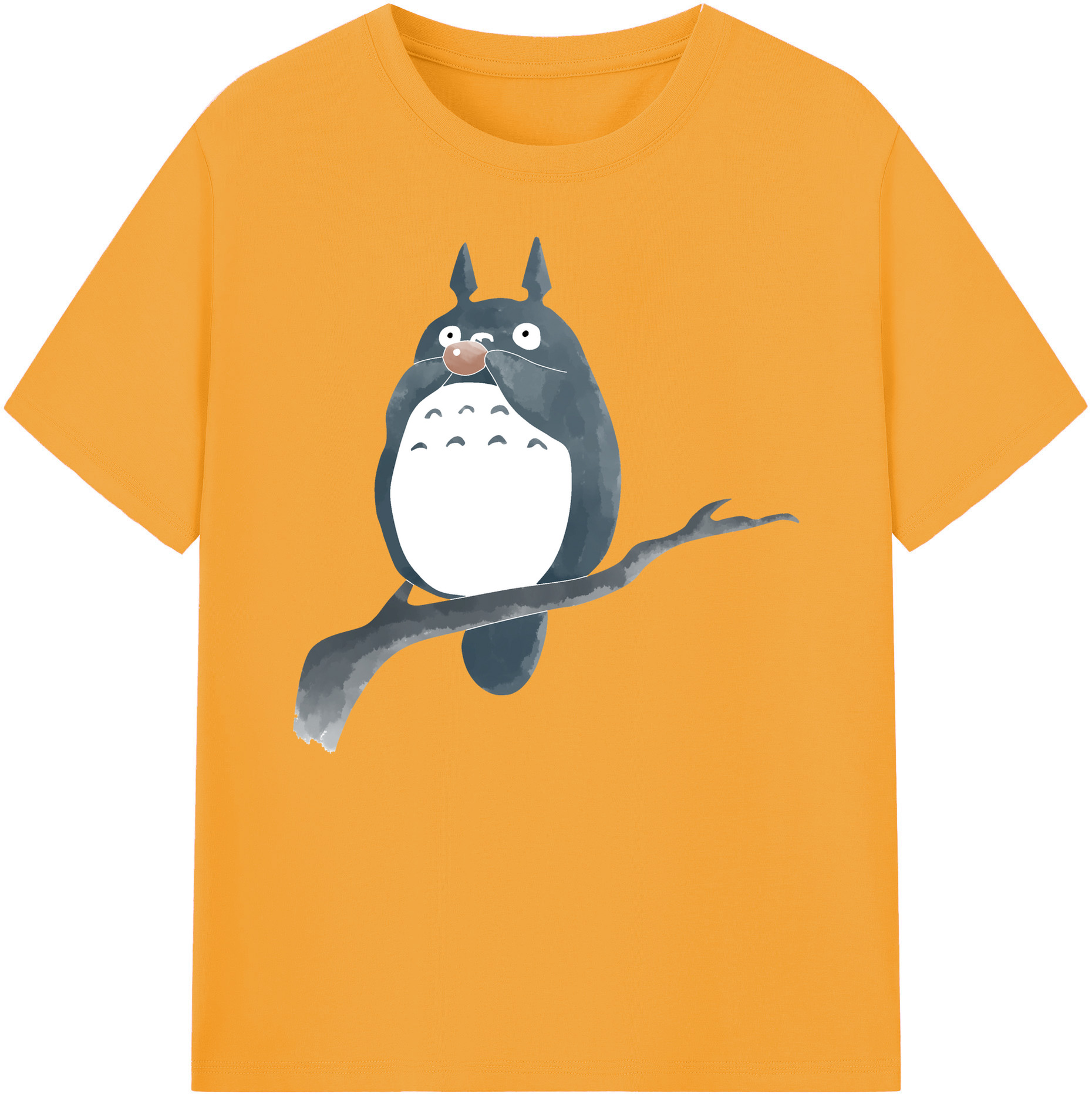 （画像用） となりのトトロ 草壁メイ 草壁サツキ My Neighbor Totoro Satsuki Kusakabe Mei Kusakabe 綿100％ メンズ半袖Tシャツ｜肌触りやわらか＆通気性