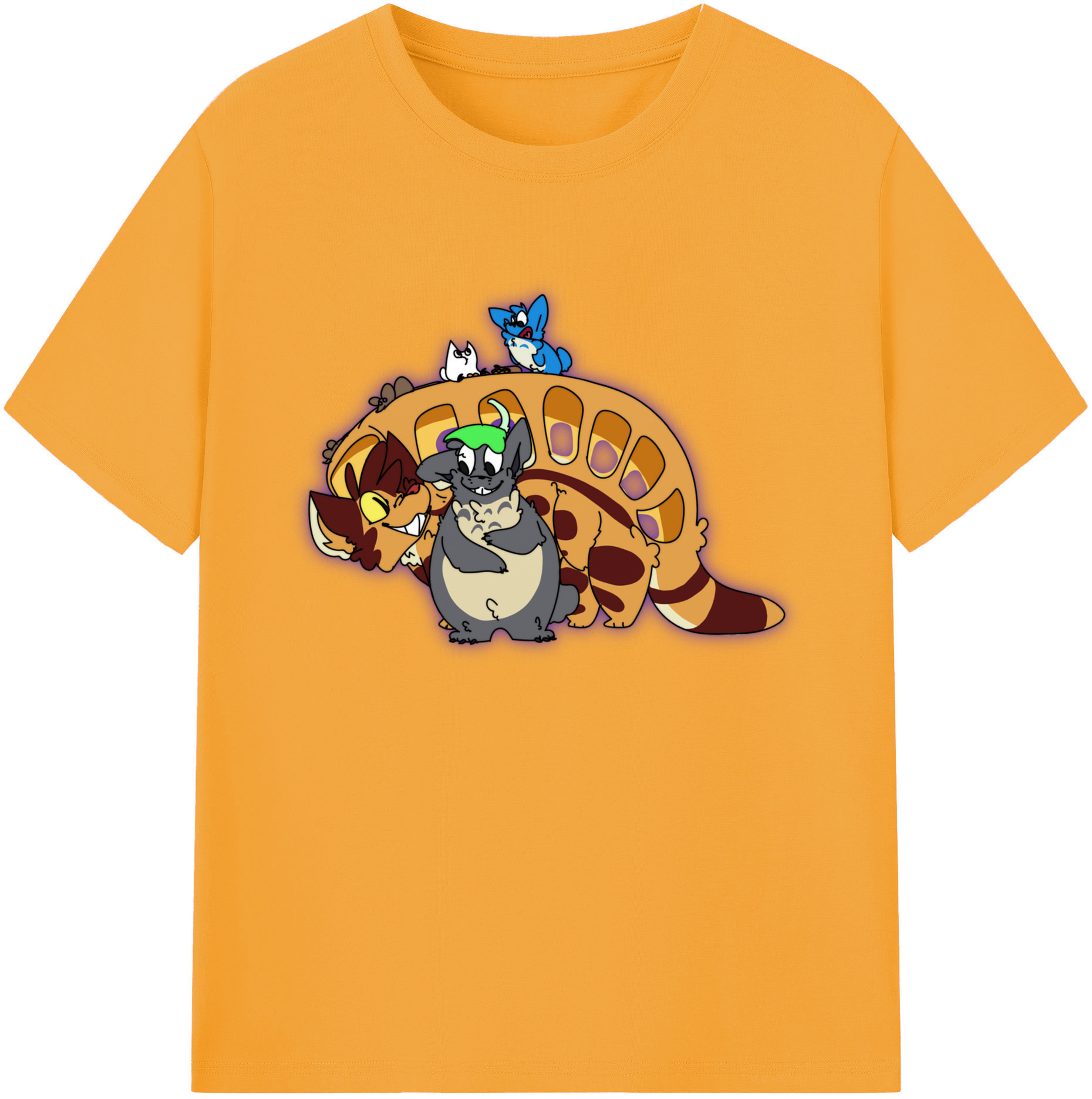 （画像用） となりのトトロ 草壁メイ 草壁サツキ My Neighbor Totoro Satsuki Kusakabe Mei Kusakabe 綿100％ メンズ半袖Tシャツ｜肌触りやわらか＆通気性