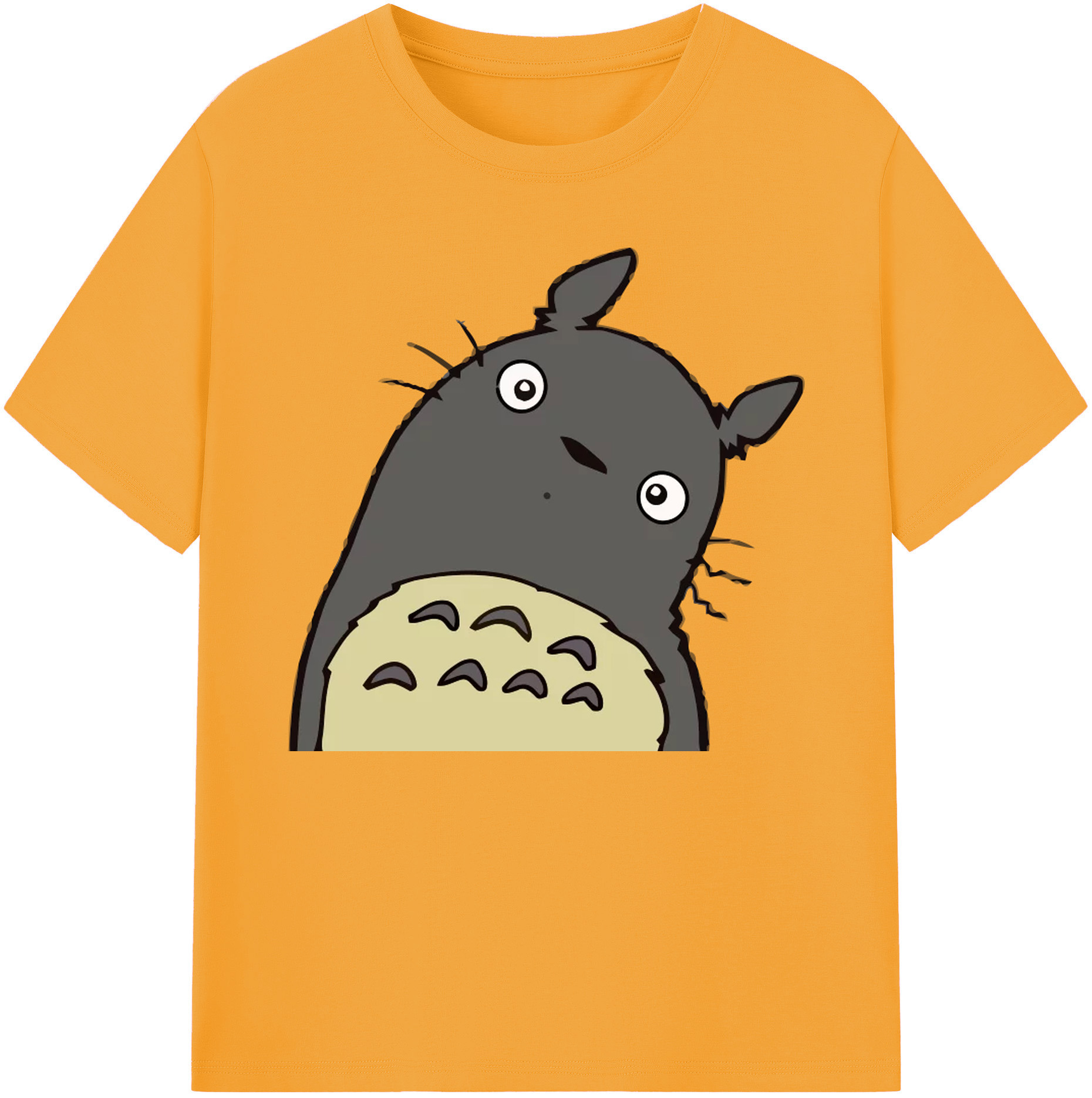 （画像用） となりのトトロ 草壁メイ 草壁サツキ My Neighbor Totoro Satsuki Kusakabe Mei Kusakabe 綿100％ メンズ半袖Tシャツ｜肌触りやわらか＆通気性