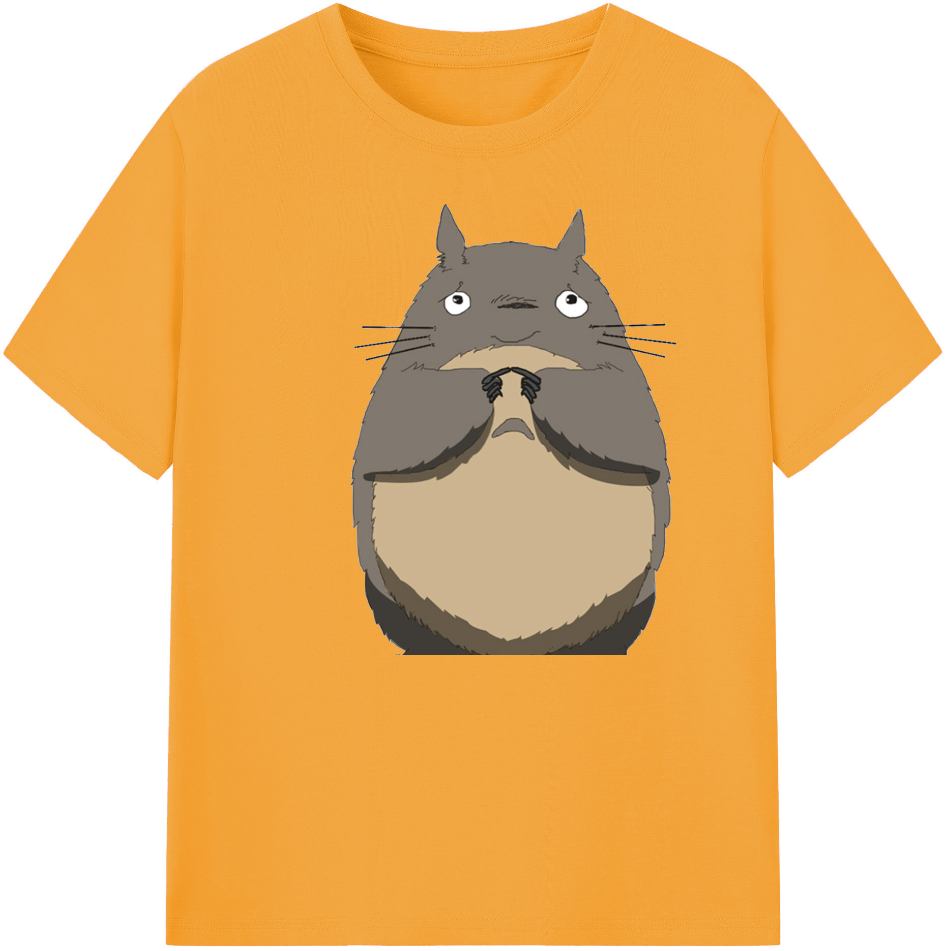（画像用） となりのトトロ 草壁メイ 草壁サツキ My Neighbor Totoro Satsuki Kusakabe Mei Kusakabe 綿100％ メンズ半袖Tシャツ｜肌触りやわらか＆通気性