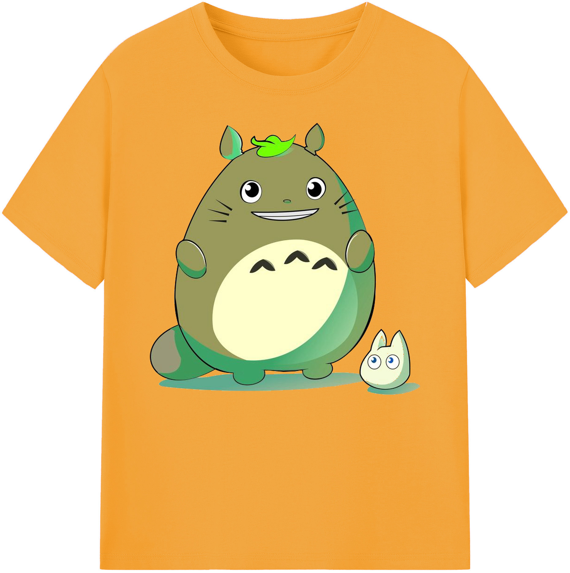 （画像用） となりのトトロ 草壁メイ 草壁サツキ My Neighbor Totoro Satsuki Kusakabe Mei Kusakabe 綿100％ メンズ半袖Tシャツ｜肌触りやわらか＆通気性