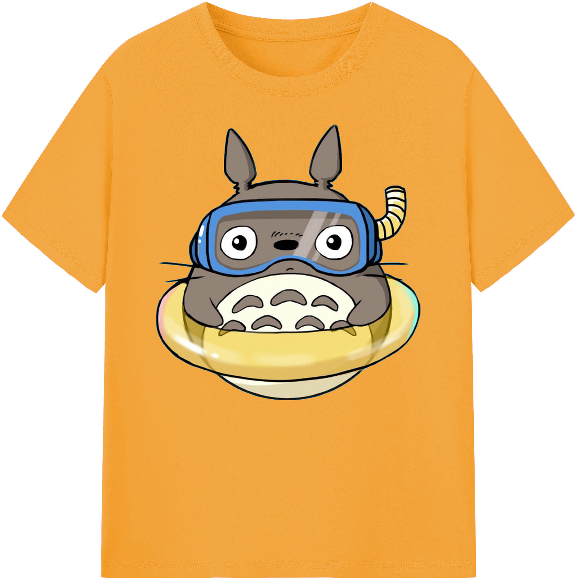 （画像用） となりのトトロ 草壁メイ 草壁サツキ My Neighbor Totoro Satsuki Kusakabe Mei Kusakabe 綿100％ メンズ半袖Tシャツ｜肌触りやわらか＆通気性