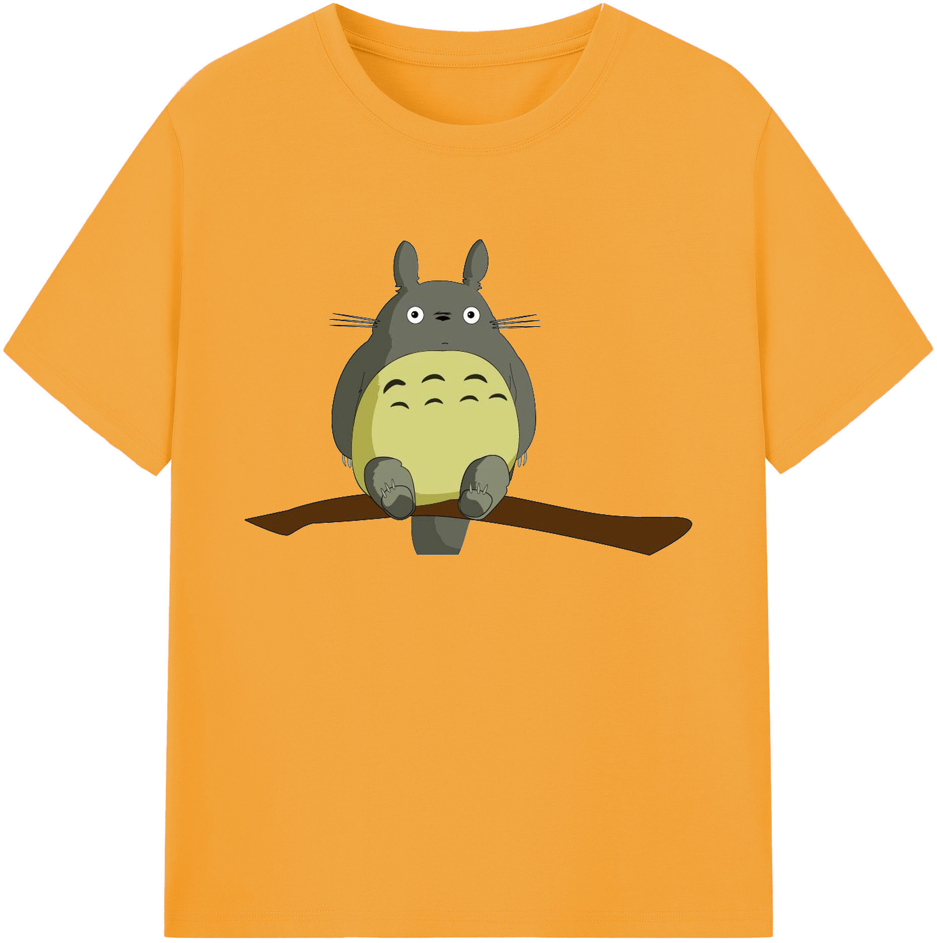 （画像用） となりのトトロ 草壁メイ 草壁サツキ My Neighbor Totoro Satsuki Kusakabe Mei Kusakabe 綿100％ メンズ半袖Tシャツ｜肌触りやわらか＆通気性
