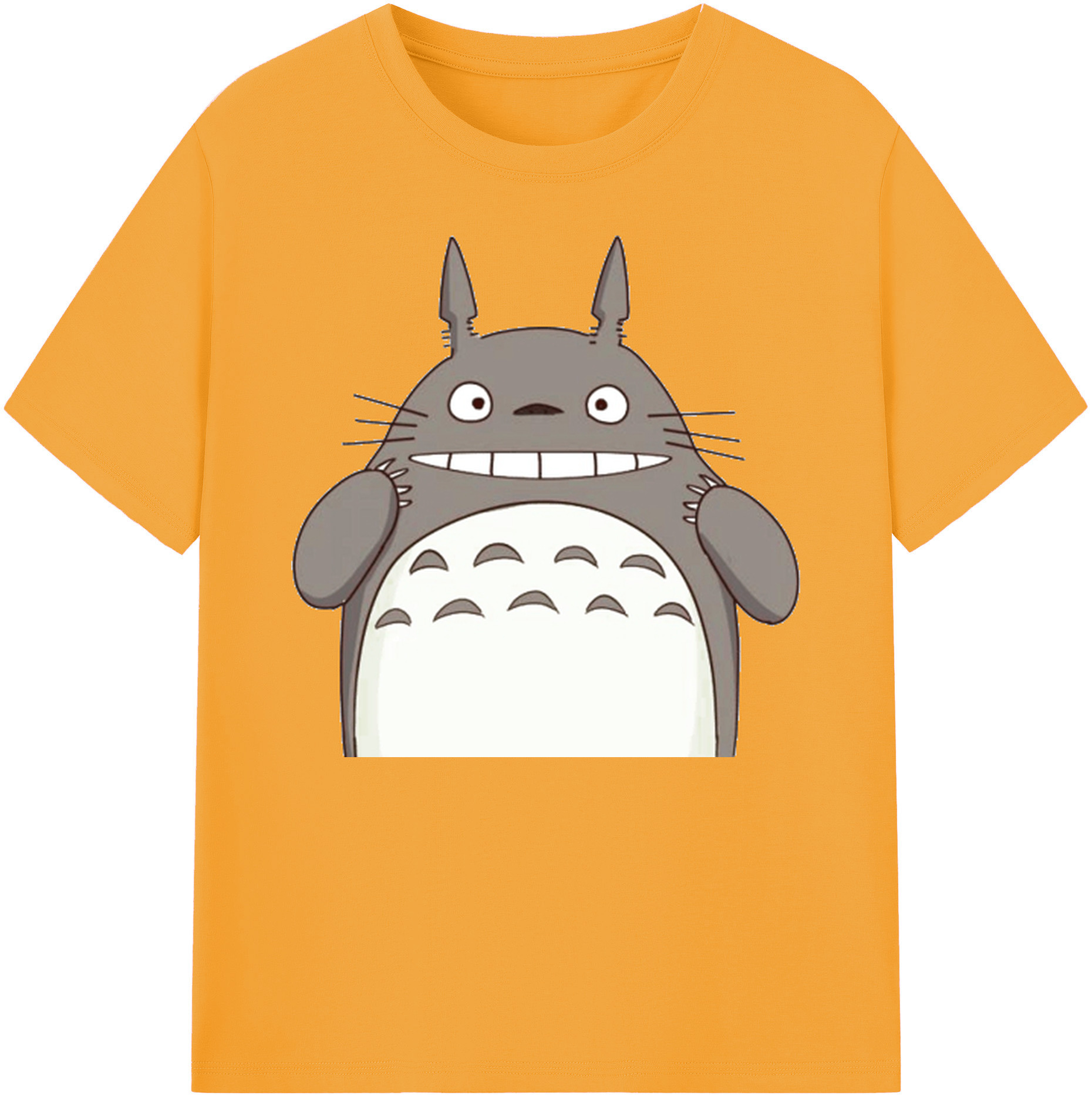 （画像用） となりのトトロ 草壁メイ 草壁サツキ My Neighbor Totoro Satsuki Kusakabe Mei Kusakabe 綿100％ メンズ半袖Tシャツ｜肌触りやわらか＆通気性