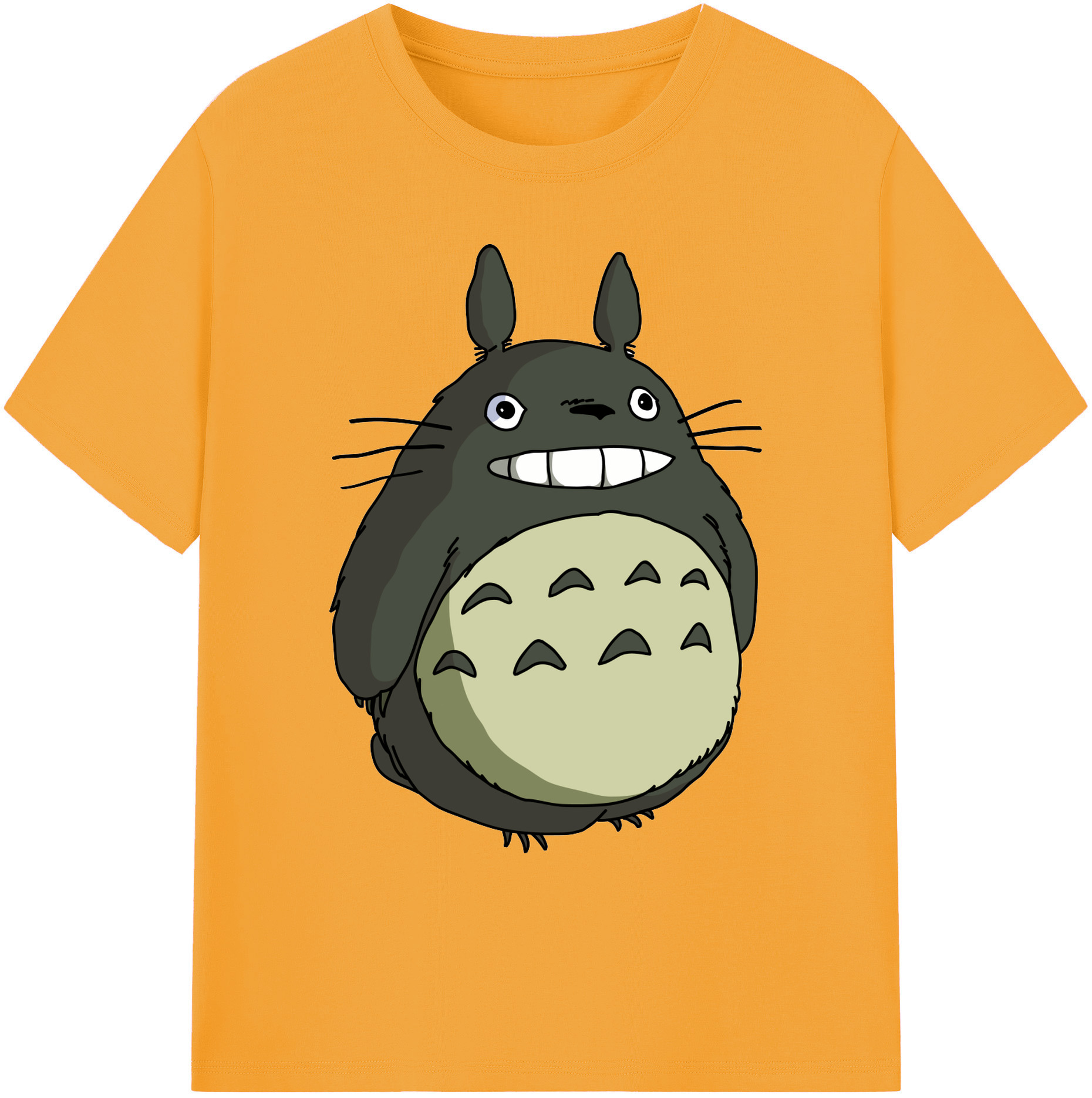 （画像用） となりのトトロ 草壁メイ 草壁サツキ My Neighbor Totoro Satsuki Kusakabe Mei Kusakabe 綿100％ メンズ半袖Tシャツ｜肌触りやわらか＆通気性
