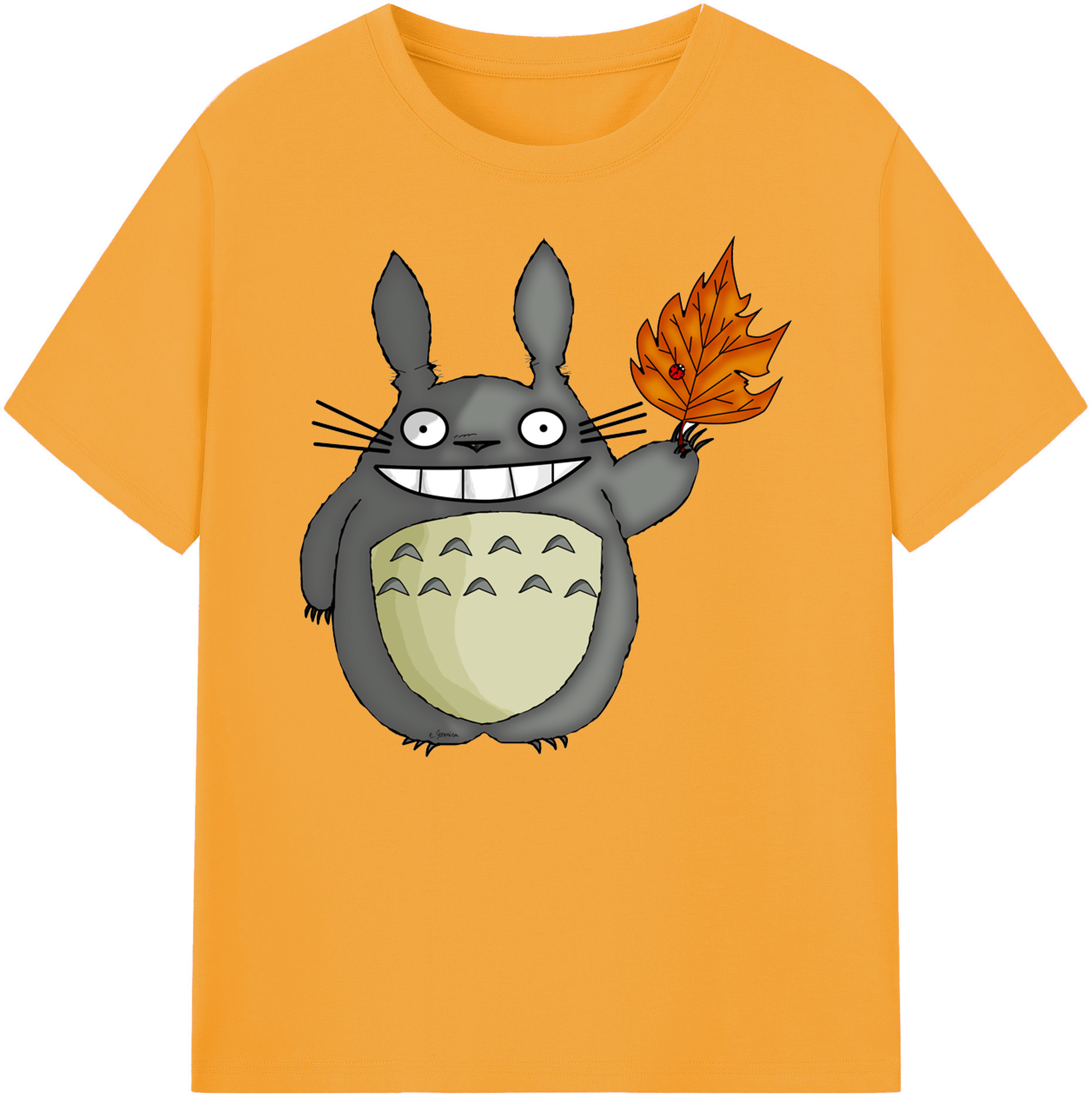 （画像用） となりのトトロ 草壁メイ 草壁サツキ My Neighbor Totoro Satsuki Kusakabe Mei Kusakabe 綿100％ メンズ半袖Tシャツ｜肌触りやわらか＆通気性