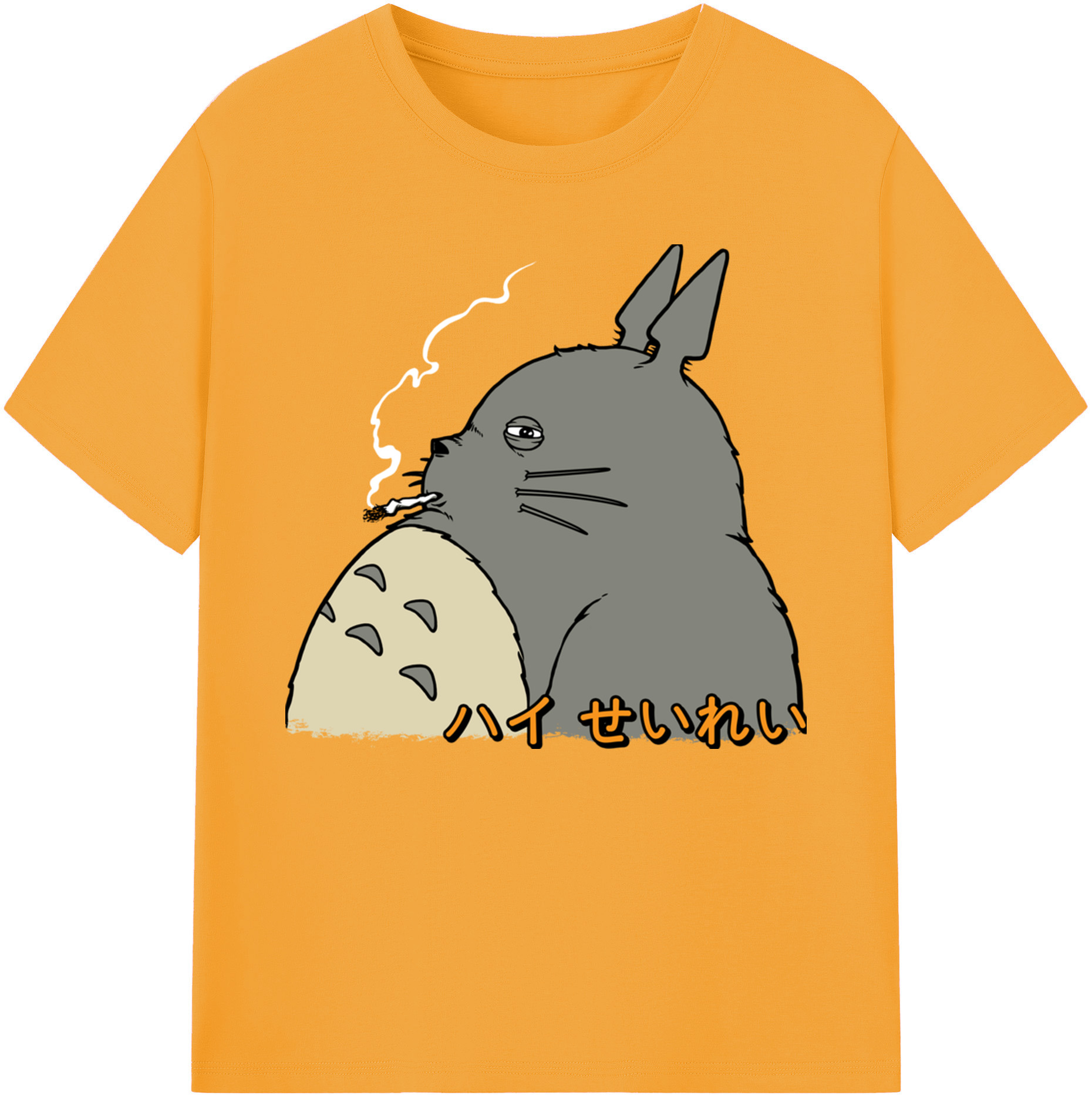（画像用） となりのトトロ 草壁メイ 草壁サツキ My Neighbor Totoro Satsuki Kusakabe Mei Kusakabe 綿100％ メンズ半袖Tシャツ｜肌触りやわらか＆通気性