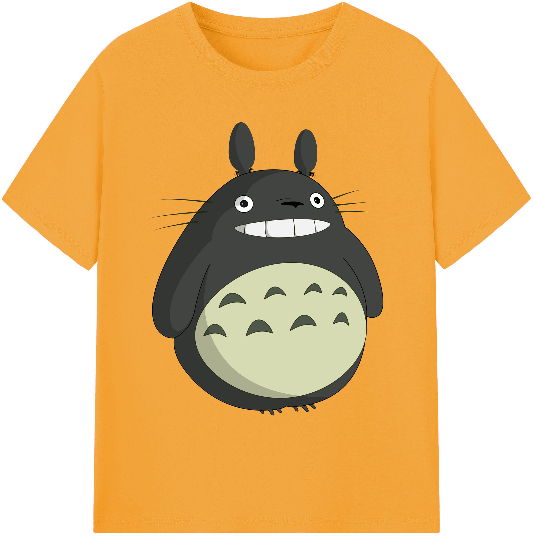（画像用） となりのトトロ 草壁メイ 草壁サツキ My Neighbor Totoro Satsuki Kusakabe Mei Kusakabe 綿100％ メンズ半袖Tシャツ｜肌触りやわらか＆通気性