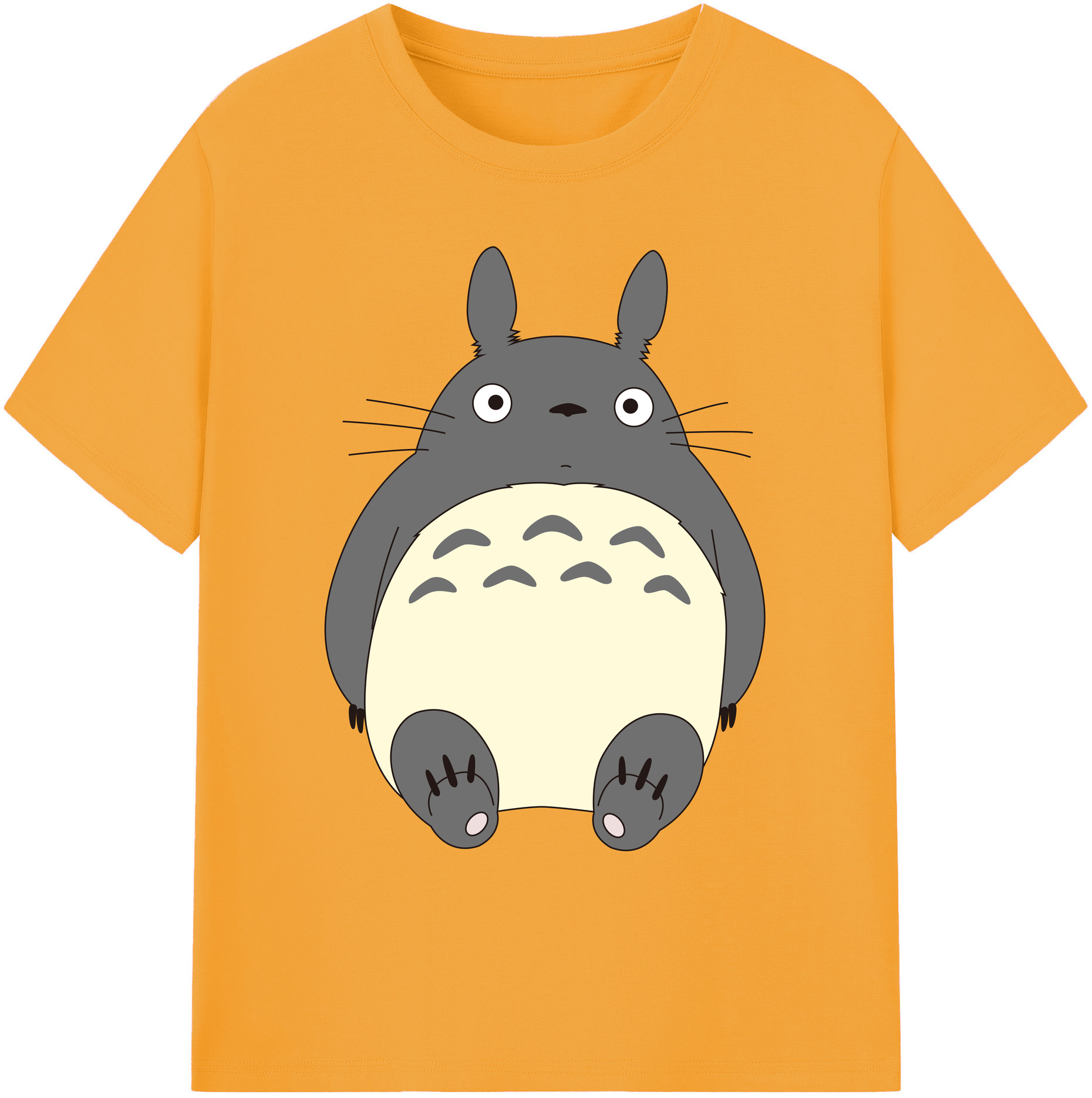 （画像用） となりのトトロ 草壁メイ 草壁サツキ My Neighbor Totoro Satsuki Kusakabe Mei Kusakabe 綿100％ メンズ半袖Tシャツ｜肌触りやわらか＆通気性