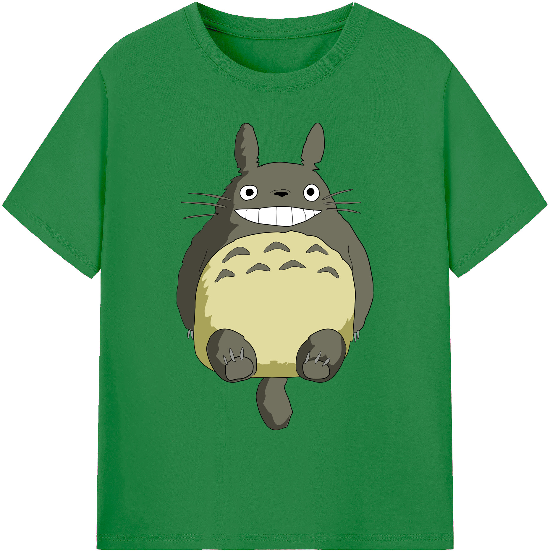 （画像用） となりのトトロ 草壁メイ 草壁サツキ My Neighbor Totoro Satsuki Kusakabe Mei Kusakabe 綿100％ メンズ半袖Tシャツ｜肌触りやわらか＆通気性